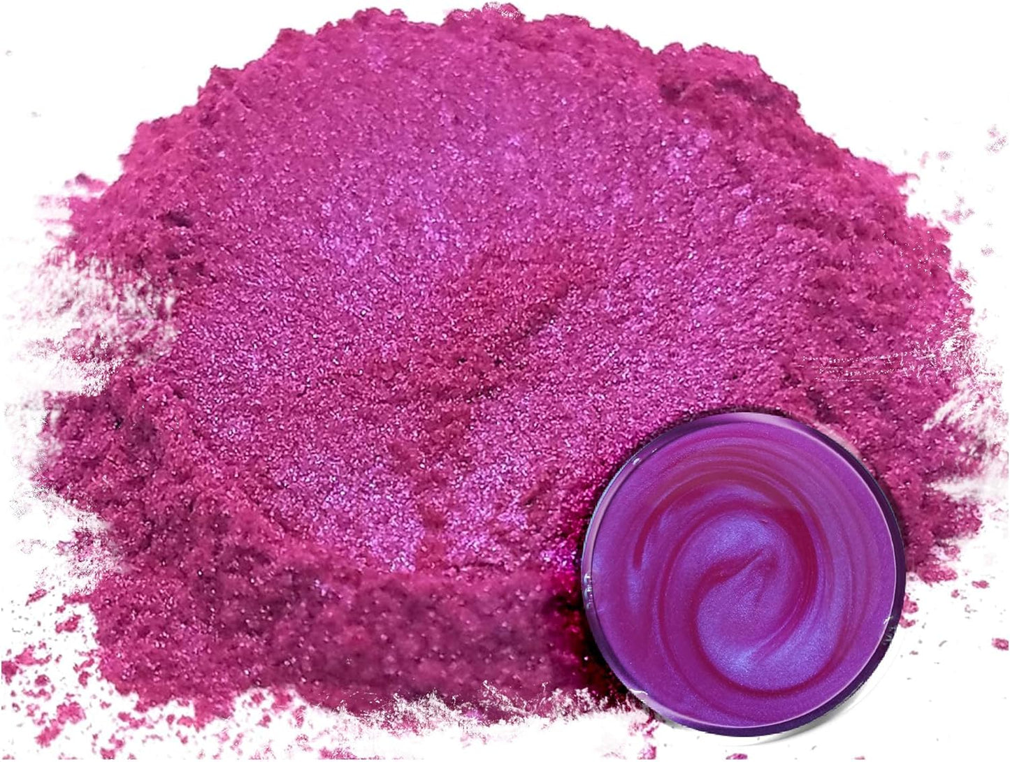 Eye Candy Pigments Premium Red Mica Powder - Crimson (50gr) - for Epoxy, Resin, Soap, Paint, Woodworking, Acrylic Pouring, Bath Bombs, Fishing Lures - DIY Arts and Crafts Additive