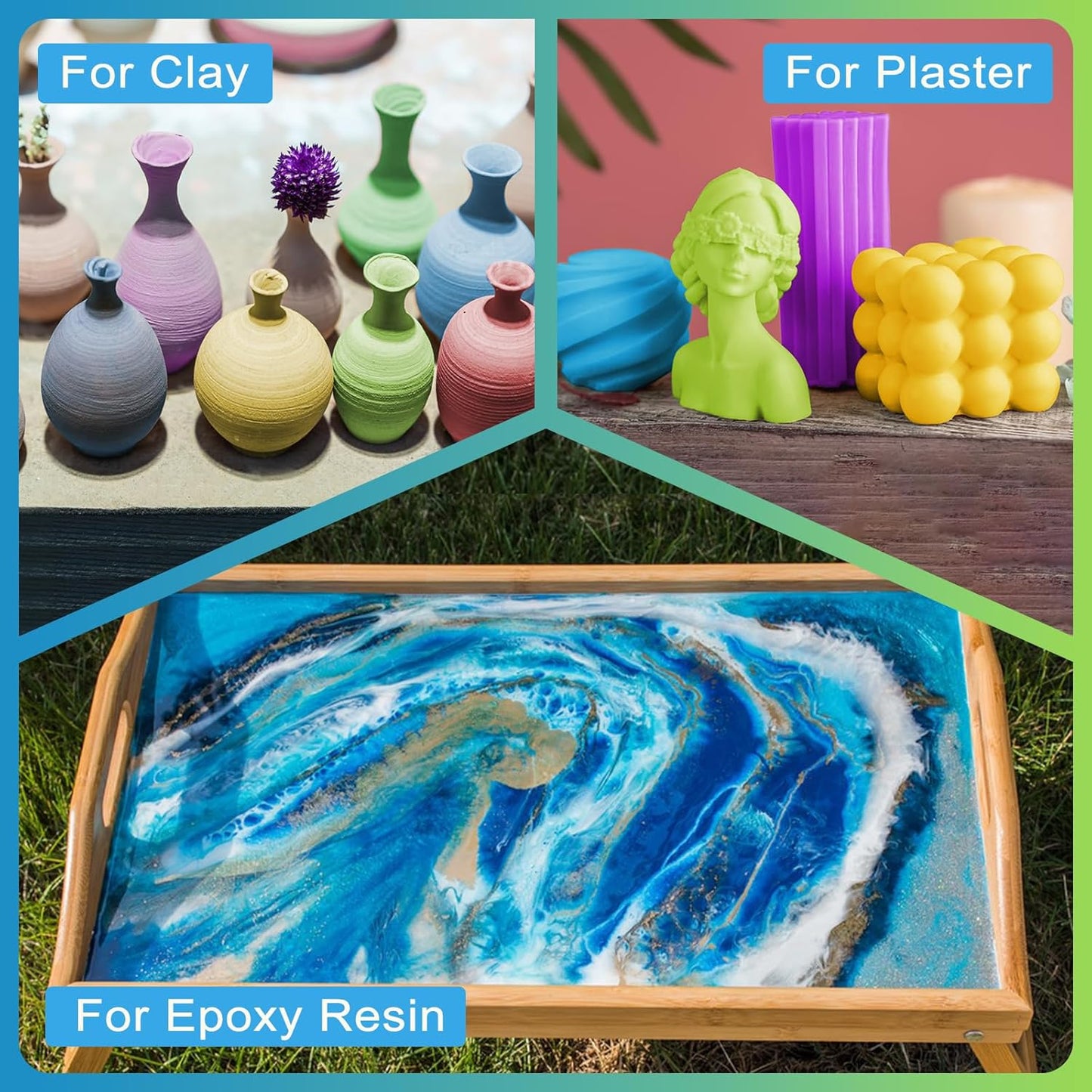 GOODTAKE Concrete Pigment, Red Iron Oxide Powder, Concrete Cement Dye Color Pigment for Pastel Tile Paint Cement Mortar Grout (Red, 2 Pounds)