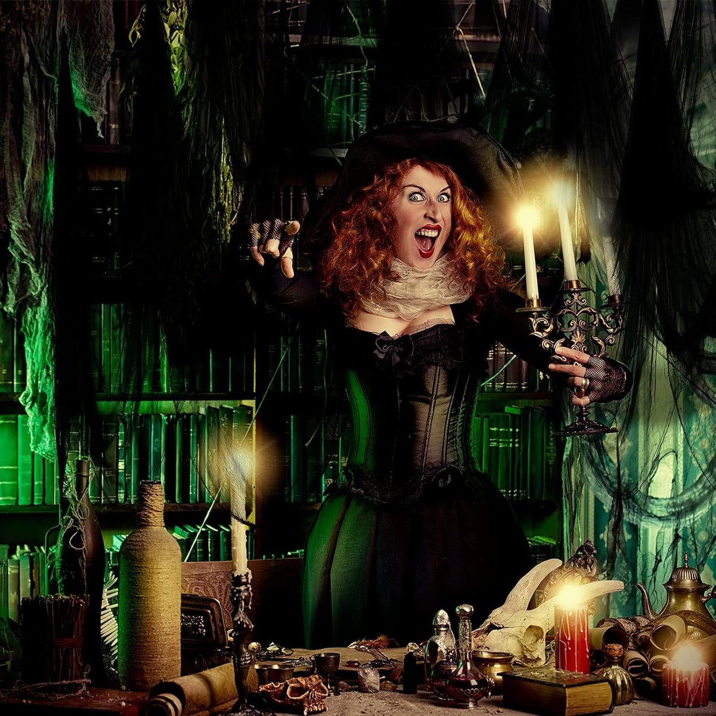 Boao Halloween Cheese cloth 85 x 394 Inch Black Cheesecloth Roll for Crafts Large Cotton Muslin Gauze Fabric for Halloween Outdoor & Indoor Spooky Decoration