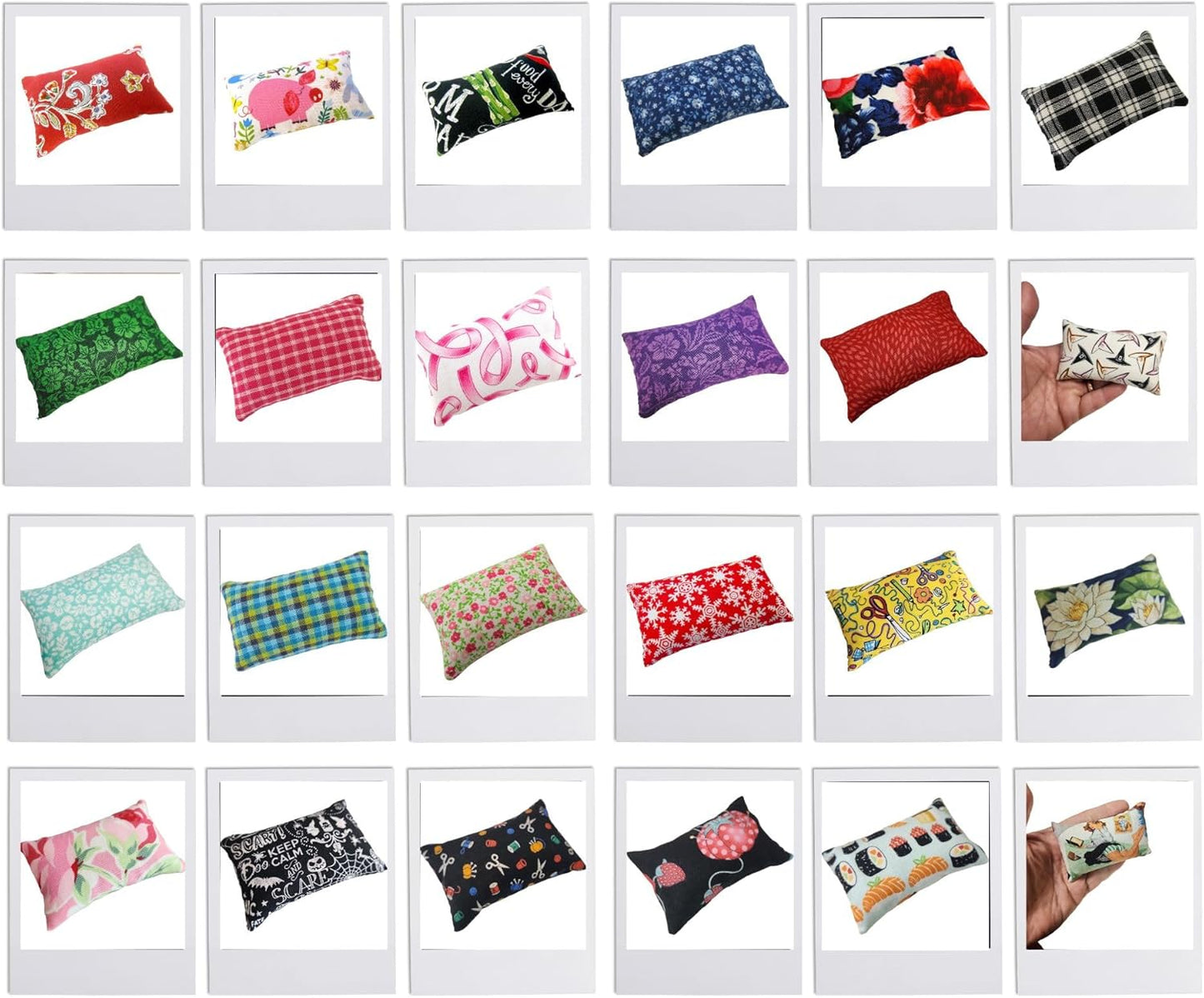 Emery Pincushion for Sewing, Quilting, Felting - Pin Cushion Filled with Abrasive Turkish Emery Sand - Handmade in USA - Pink Floral on Navy Blue Background (2"x3", Tropical Floral Burst)