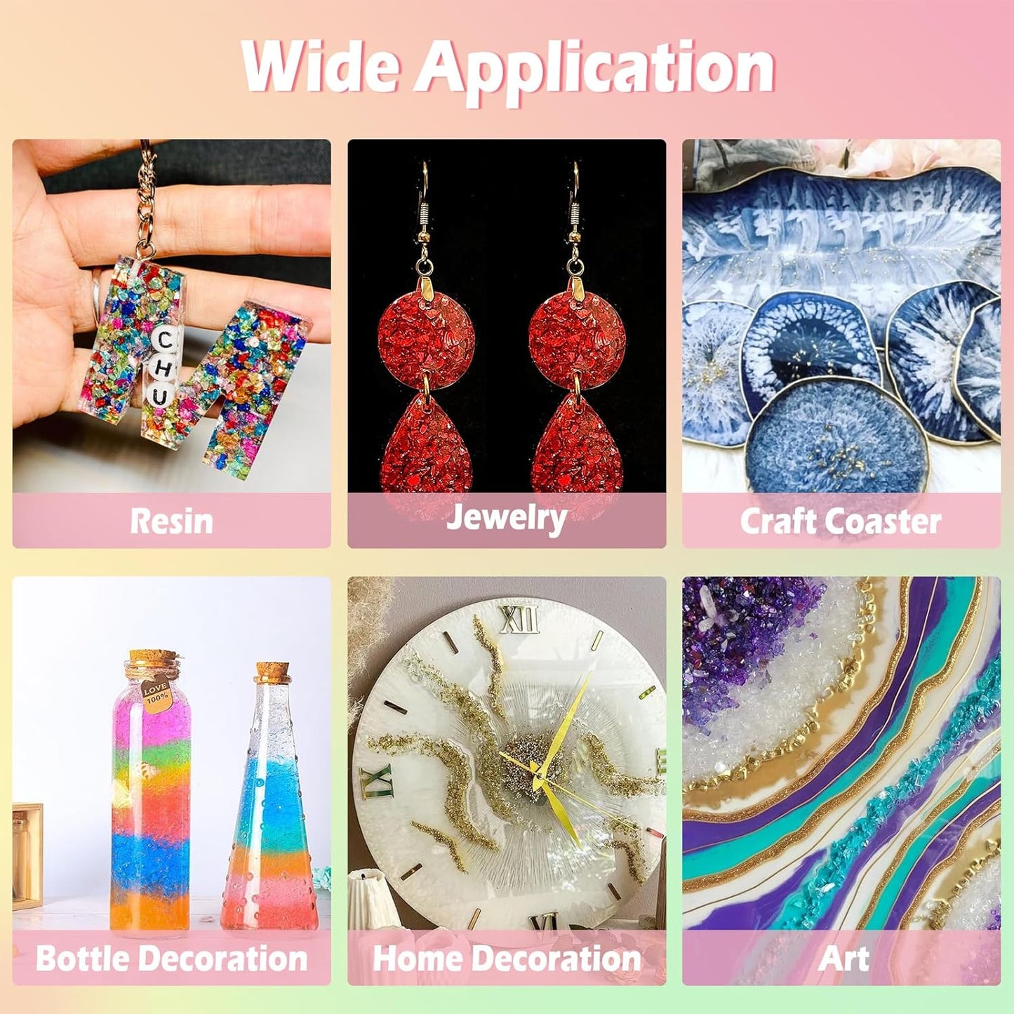 Matio 12 Colors Iridescent Crushed Glass, Irregular Chunky Glitter, Sprinkle Chips for Resin Epoxy Jewelry DIY, Shattered Glass Crystal Flakes Sequins for Nail Art Makeup Decoration Vase Filler