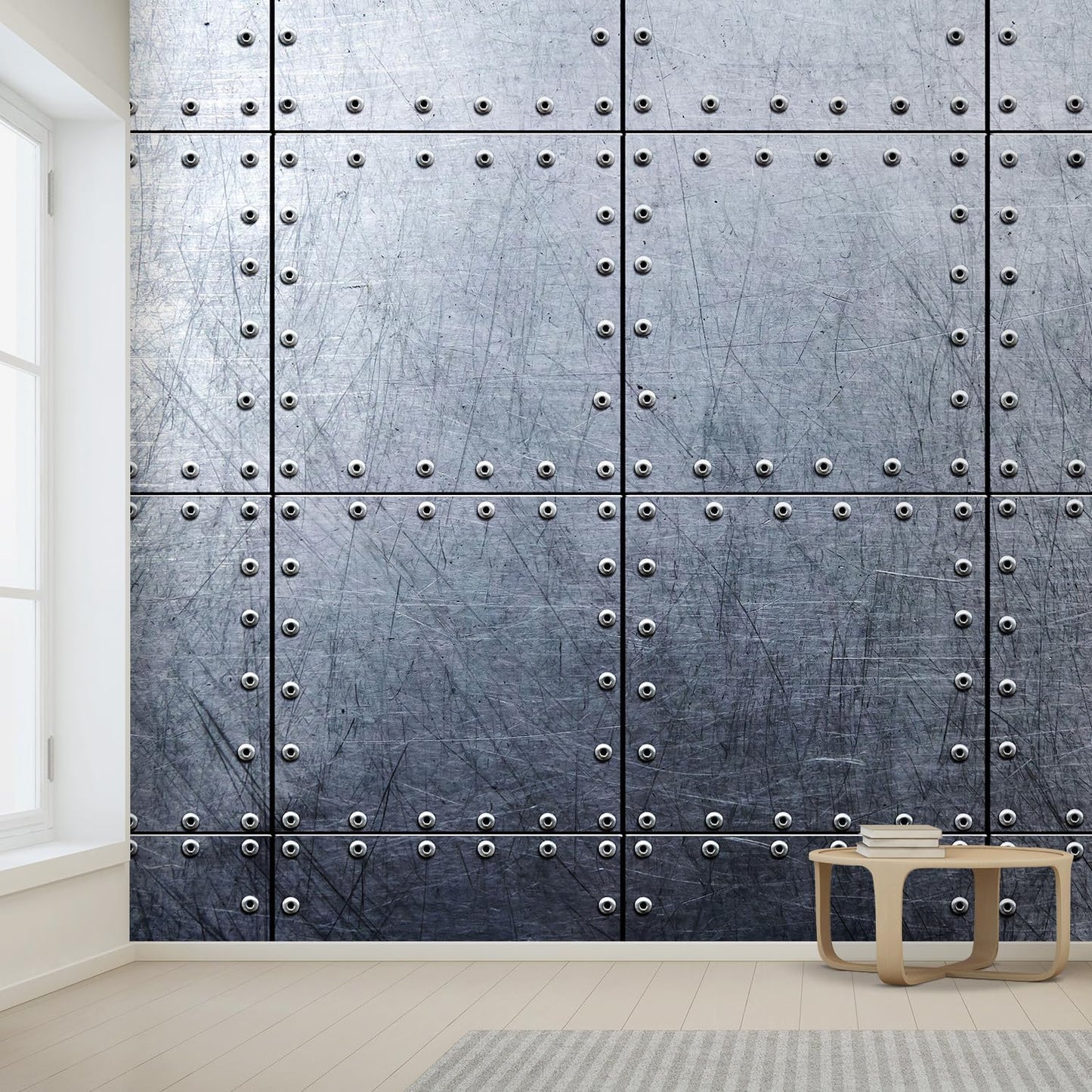 wall26 - Metal Wallpaper Background - Canvas Art Wall Decor - 66x96 inches