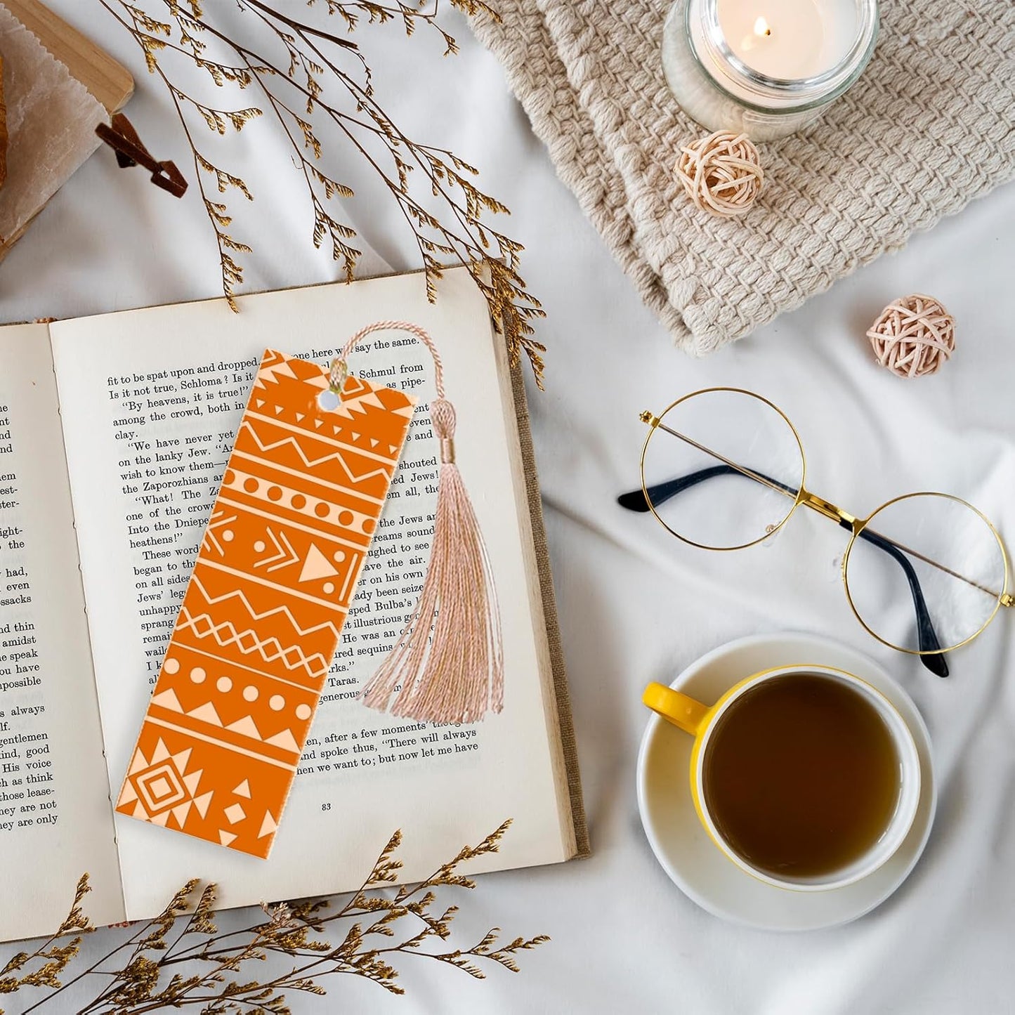 CHGCRAFT Tribal Elements Style Polymer Clay Texture Sheets Aztec Pattern Silicone Texture Stamp Clay Texture Mat Modeling Pattern Pad Sheets for Jewelry and Earrings Tools, 5.5x5.5 inch