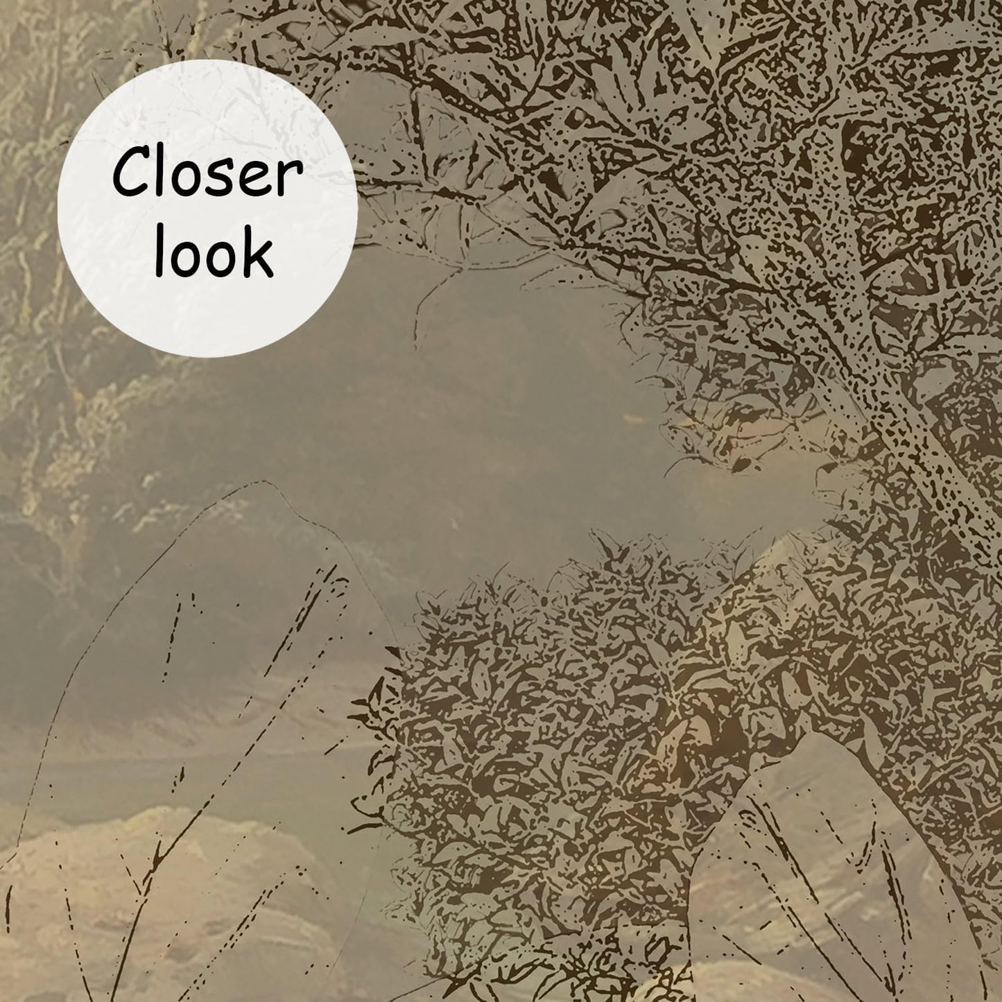 AFZEVEB-Tropical Jungle Wallpaper Landscape Tree Wall murals for Bedroom 182"x120"(Not Peel and Stick)