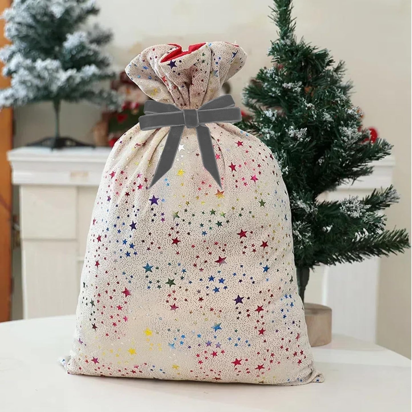 15 Yards Velvet Ribbon 3/8 Inch Single Face Grey Velvet Ribbon Spool Prefect for Holiday Wedding, Ribbons for Gift Wrapping, Christmas Tree Ornaments Wreath Hair Bows, Ribbons for Crafts