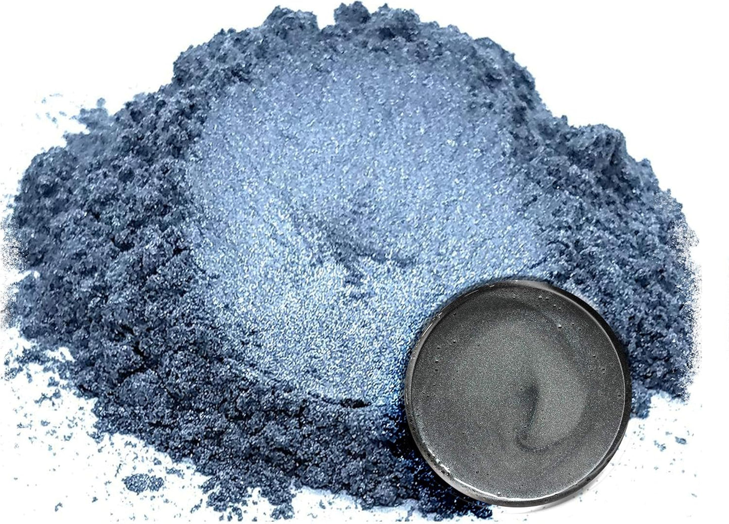 Eye Candy Pigments Premium Grey Mica Powder - Fossil Grey (25gr) - for Epoxy, Resin, Soap, Paint, Woodworking, Acrylic Pouring, Bath Bombs, Fishing Lures - DIY Arts and Crafts Additive