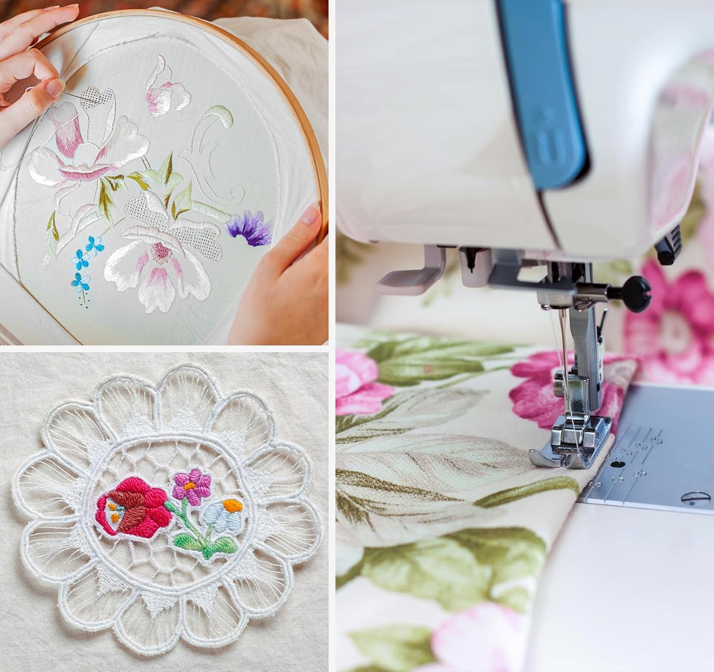 72 Pcs 36 Colors Sewing Thread Assortment, 550 Yards Polyester Thread for Sewing with 50 Yards Prewound Bobbins Threads, Threads for Machine Hand DIY Beginners, Stitching, Home