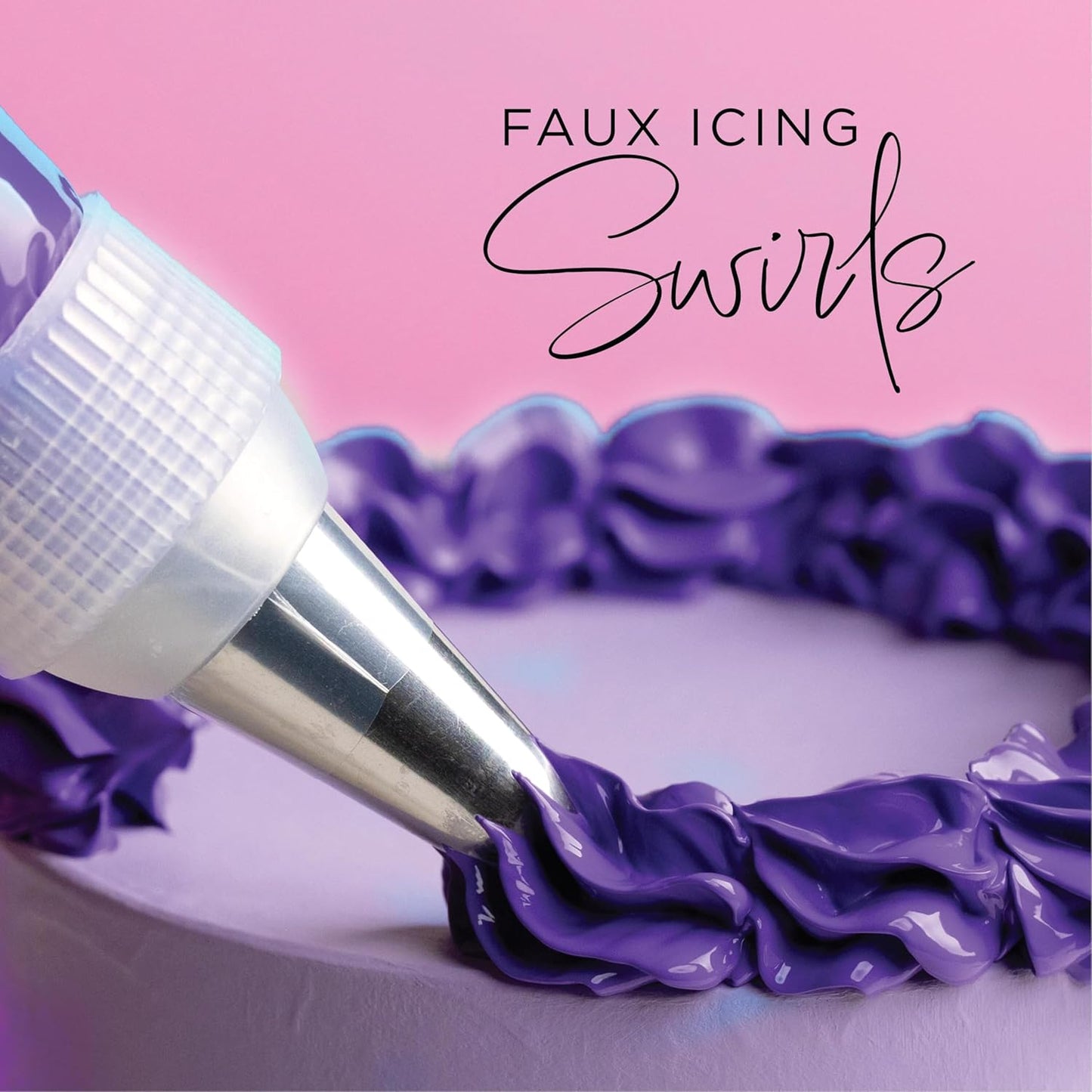 FolkArt Super Thick Acrylic Paint with a Textured Finish, Soft Purple, 4 oz