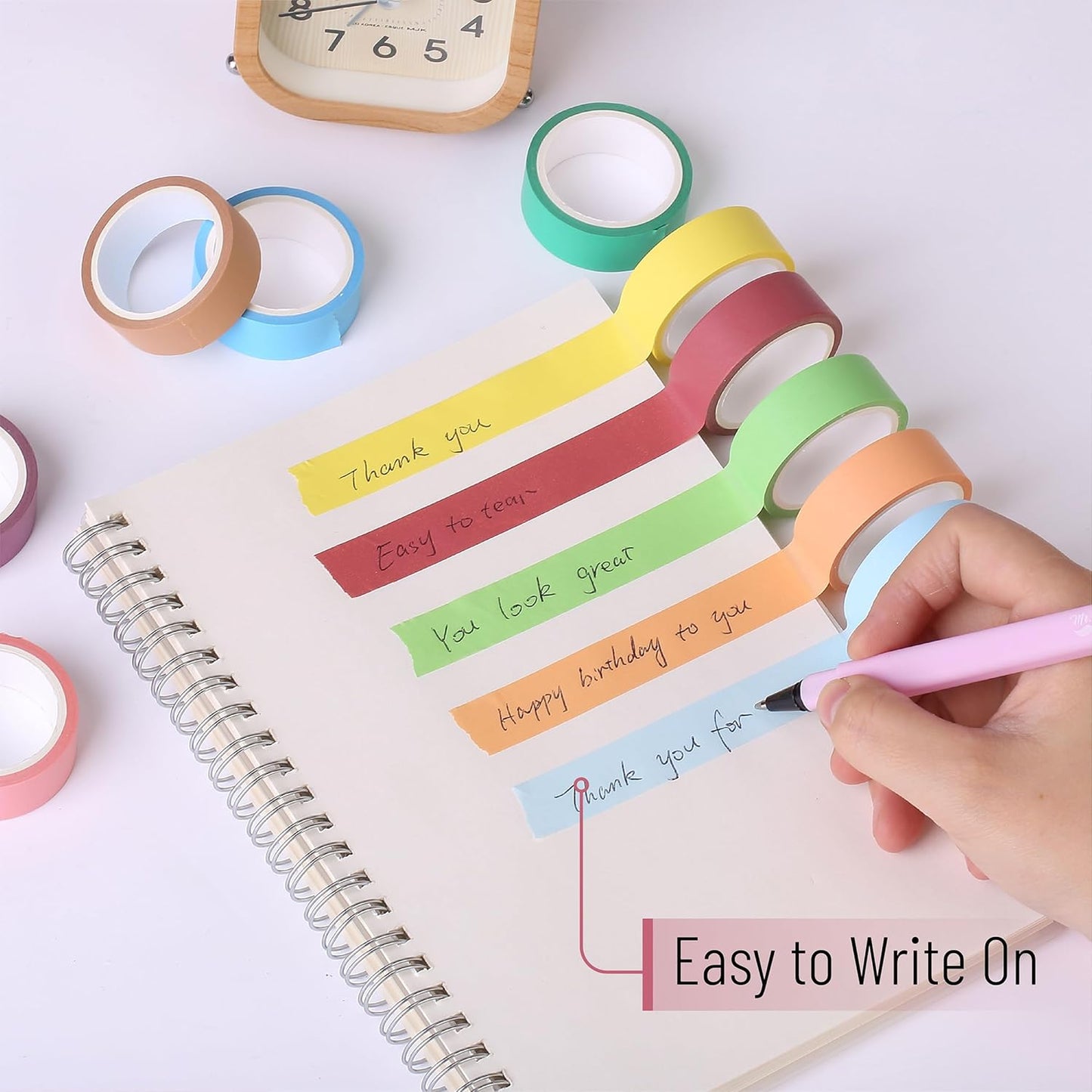 Mr. Pen- Washi Tape Set, 10 Pack, Decorative Tape, Washi Tapes, Colored Tape, Scrapbook Tape, Halloween Supplies