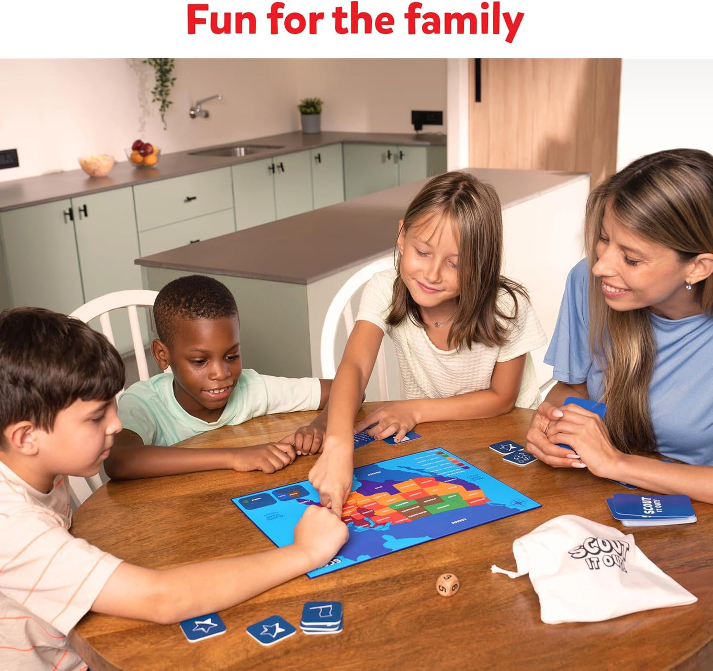 Skillmatics Board Game - Scout It Out 50 States, Guessing & Trivia Game for Families, Educational Toys, Card Games for Kids, Teens and Adults, Gifts for Boys and Girls Ages 7, 8, 9 and Up