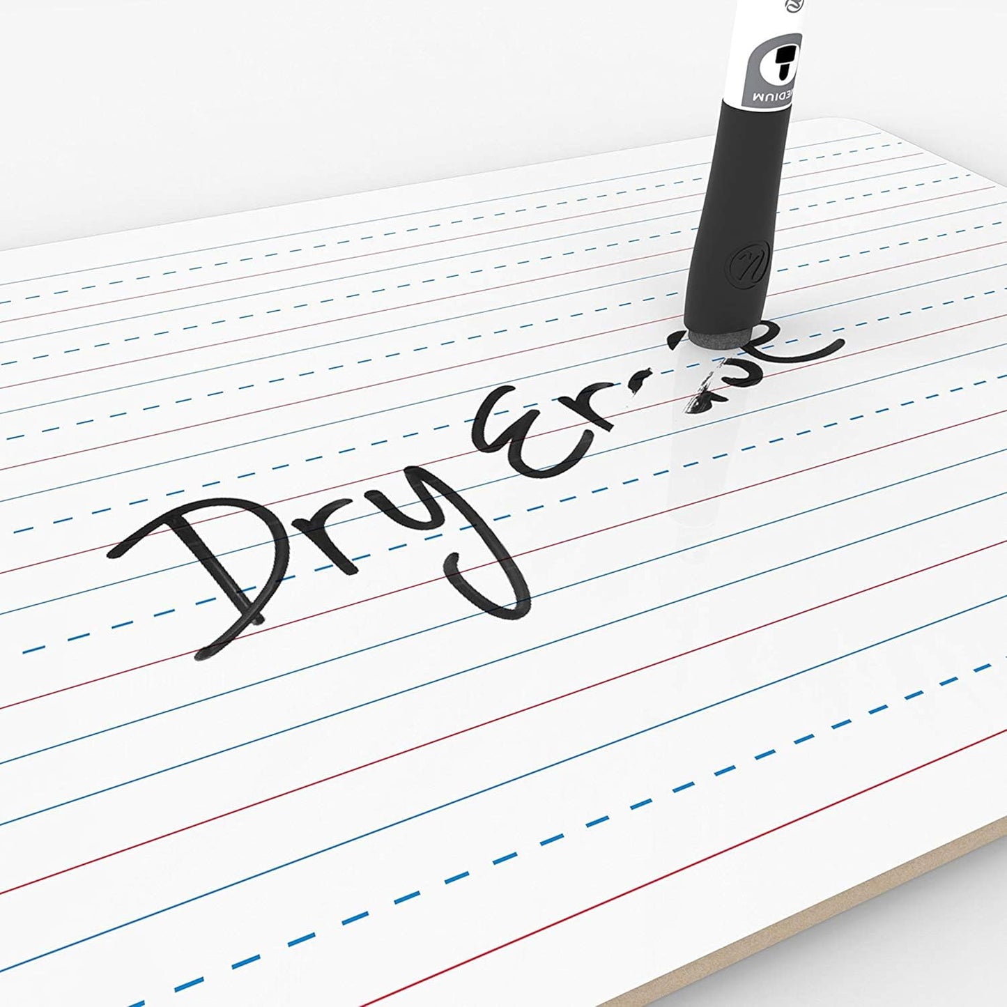 U Brands Dry Erase Lap Boards, Double Sided, Small White Board, 9" x 12" Inches, 10 Count