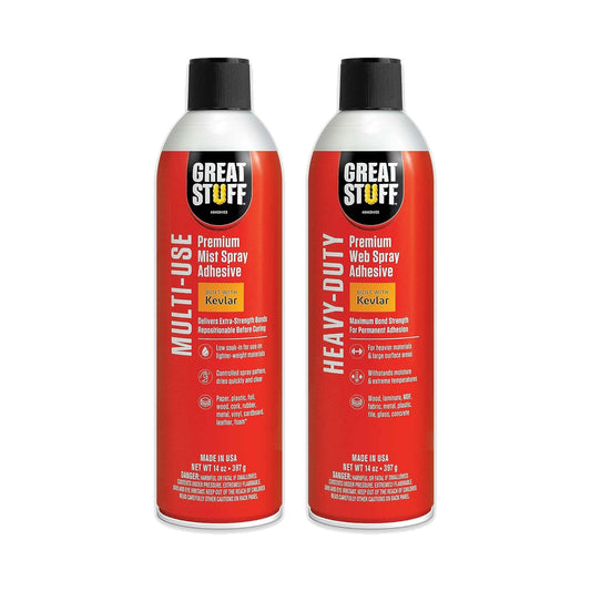 Great Stuff™ Heavy-Duty/Multi-Use Adhesive 2-Pack - 14 oz - Aerosol