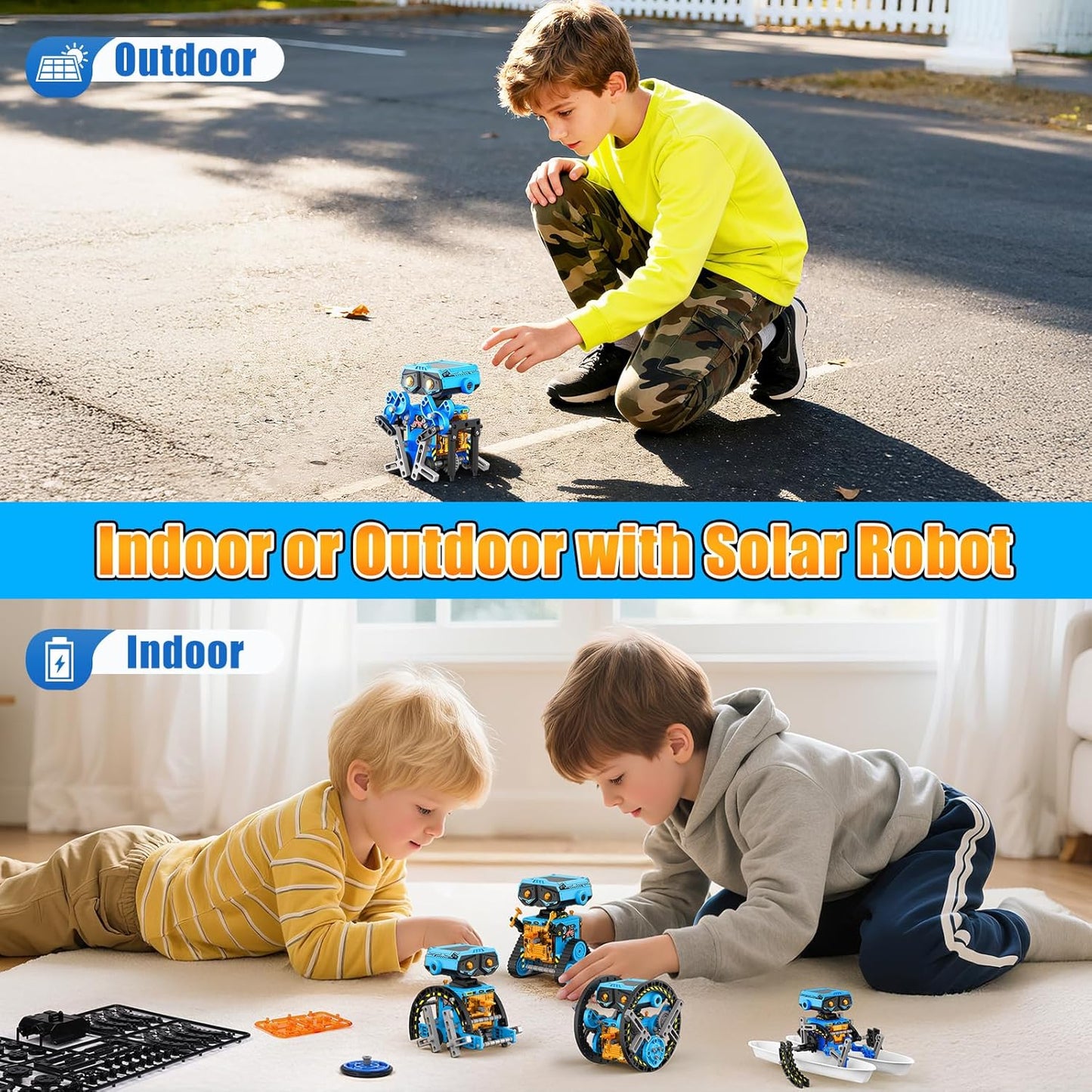 AESGOGO 12 in 1 STEM Solar Power Robots Toys for Boys Age 8-12, DIY Educational Science Building Experiment Robotic Kit for Kids, Christmas Birthday Gifts for Boys Girls Teens Aged 8 9 10 11 12 13