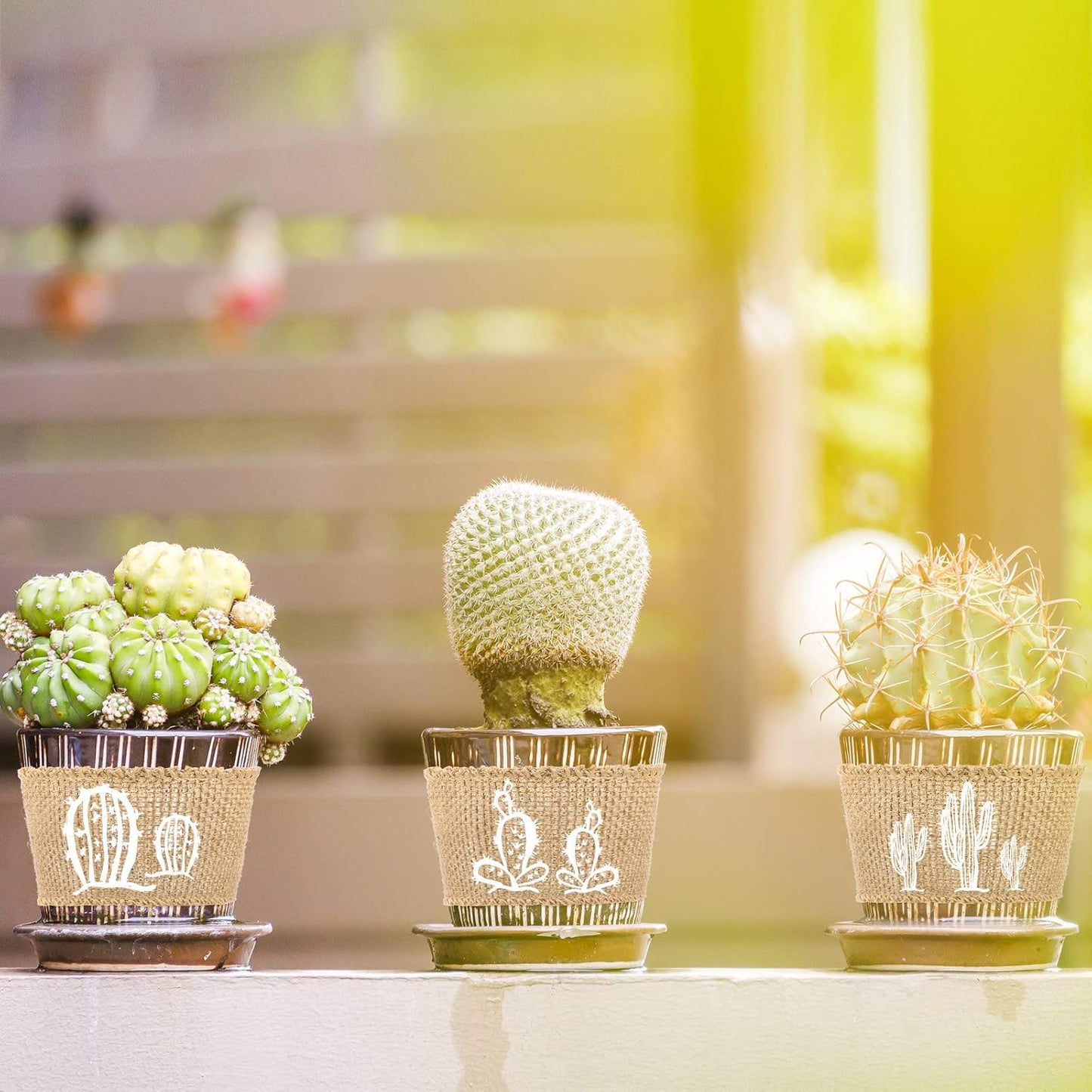 Chuangdi 20 Yard 3 Inches Burlap Ribbon Wide Jute Ribbon Natural Burlap Fabric Roll Wired Edge for Wreaths, Christmas Tree Decoration, Big Bow Crafts, Gift Wrapping, Wedding