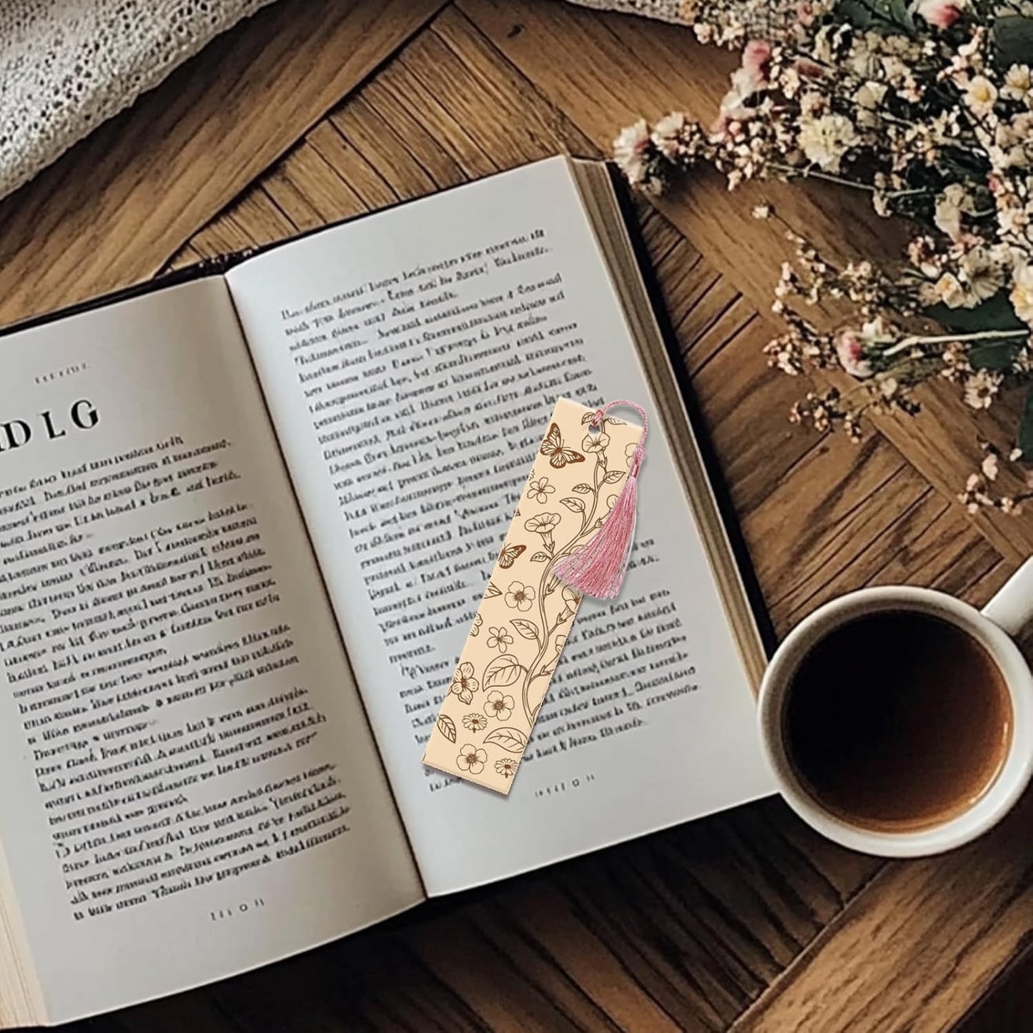 CHGCRAFT 4 Sheets 4 Styles Wildflowers Polymer Clay Texture Sheets Bushes Silicone Texture Stamp Hummingbirds Modeling Pattern Pad Texture Sheets for Making Earrings Jewerly, 5.5x5.5 inch