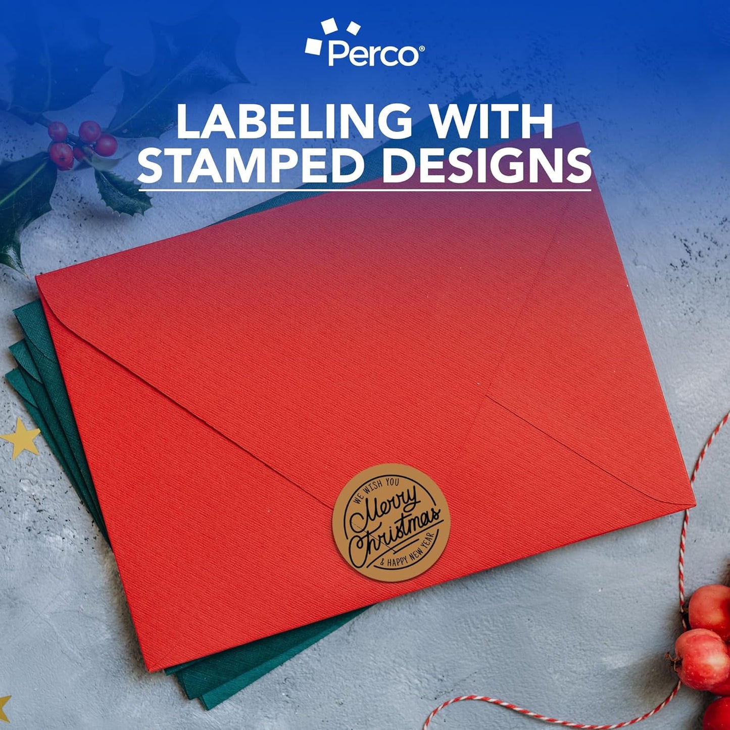 Perco Kraft Brown 3-Inch Round Circle Dot Sticker Labels - Multi-Roll Pack (3 Rolls, 500 Labels Each) - Permanent Adhesive, Natural, Cardboard-Like Surface - Perforated for Easy Use - Made in USA