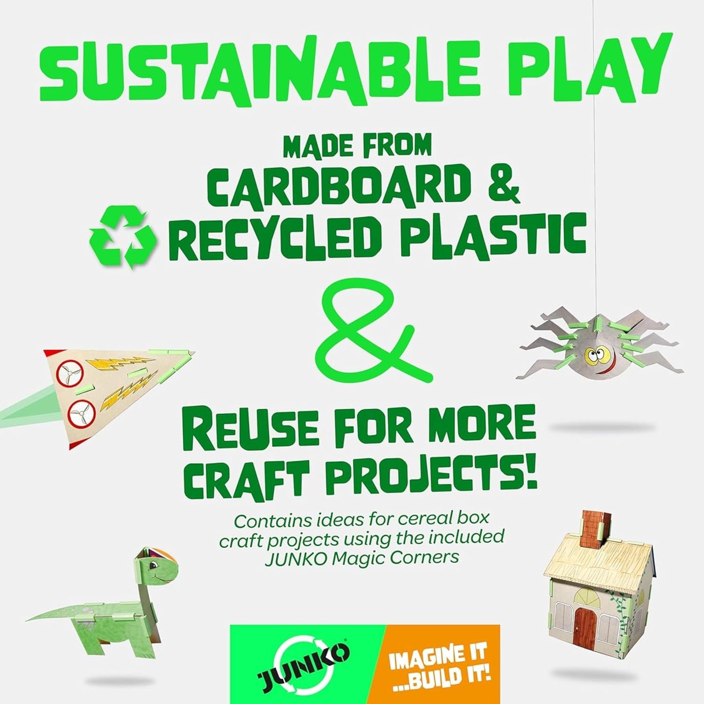 JUNKO Create Your Own Firefighter, Viking, and Space Action Helmet | Build and Color DIY Paper Craft Kit for Kids | Fun Rainy Day Activity