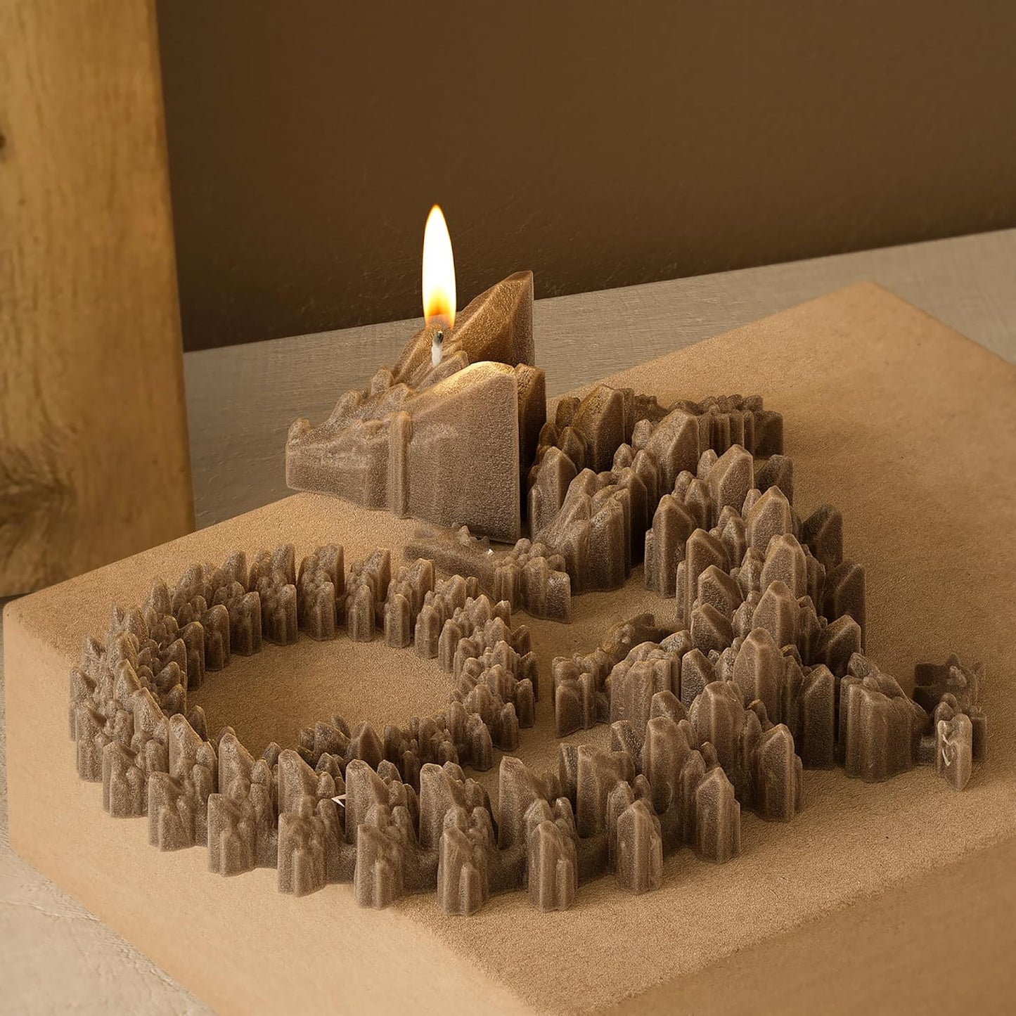 Diamond Dragon 3D Animal Dinosaur Mold - Round and Long Dragon, Animal and Dinosaur Silicone and Resin Casting Mold for Candle Making and Home Decor