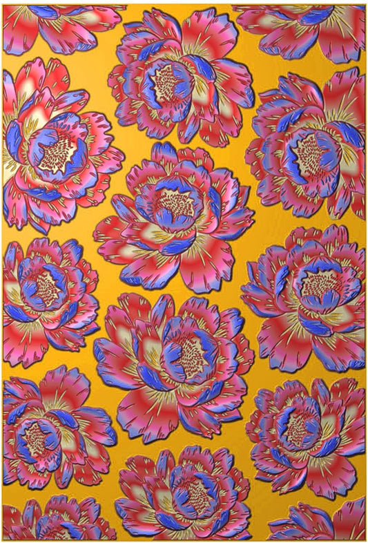 BAOFALI 3D Embossing Folder for Card Making,Beautiful Flower Plastic Texture Fades Embossing Folder Template for Scrapbooking Cardstock Album DIY Decoration Paper Crafting 6.3x4.5inch