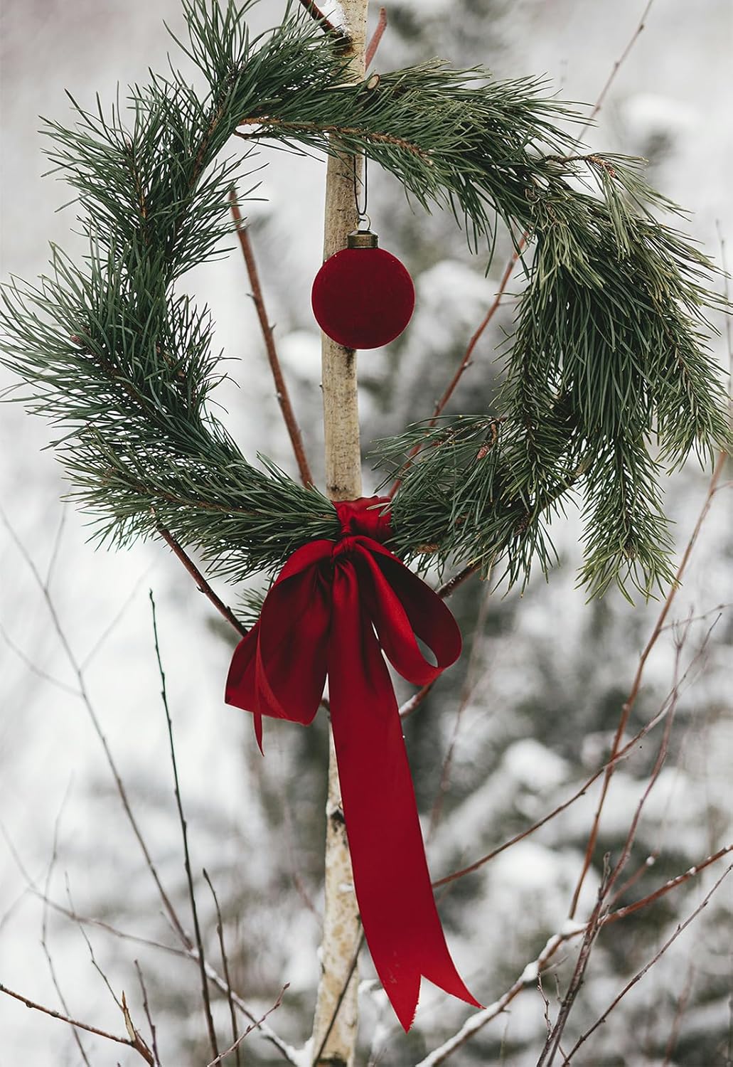 1-1/2" x 100 Yards Burgundy Polyester Satin Ribbon Single Faced Fabric Ribbons for Eternal Roses, Flower Bouquets, Gift Wrapping, Crafts, Bridal Shower, Wedding Decor