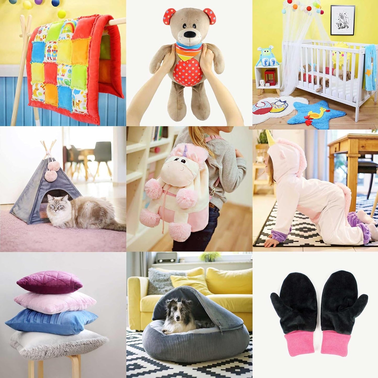 kullaloo Plush Fabric | Solid Burgundy Minky Fabric for Sewing | Super Soft Cuddle Material | 39.5x29.5 | Plushies, Baby Blankets, Pillows, Dog Beds, Cat Beds, Beanies, Baby Accessories, Apparel