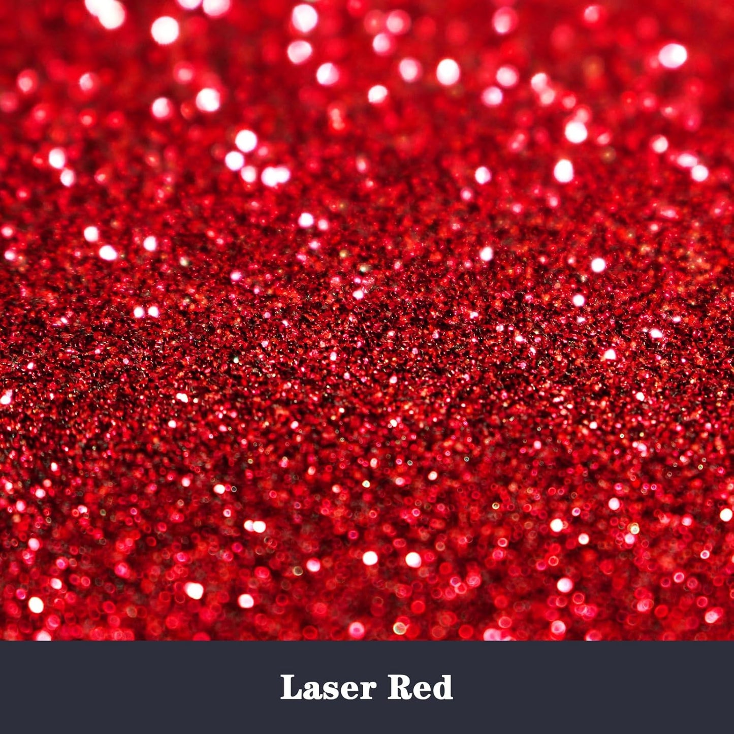 DIY Glitter for Epoxy Resin Crafts, Nail Art Earrings & More (Laser Red, 260g)