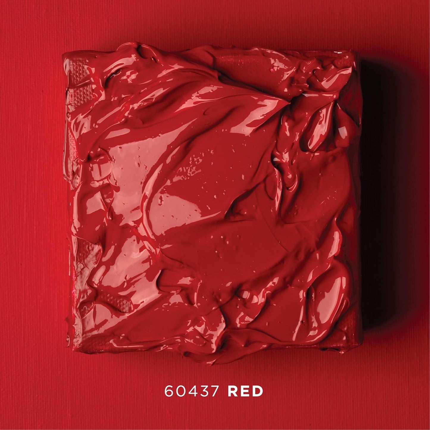 FolkArt Super Thick Acrylic Paint with a Textured Finish, Red, 4 oz