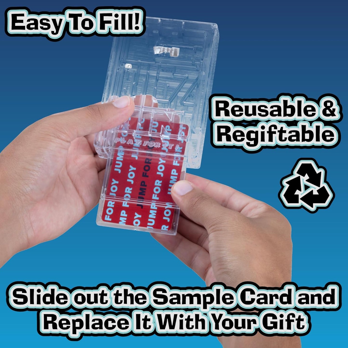 BILZ Money Puzzle - Brain Teasing Maze for Cash or Gift Cards - Fun Way to Give Gifts - Perfect for Easter Baskets and Holiday Presents - Reusable Puzzle for Kids, Adults and All Ages (2 Pack)