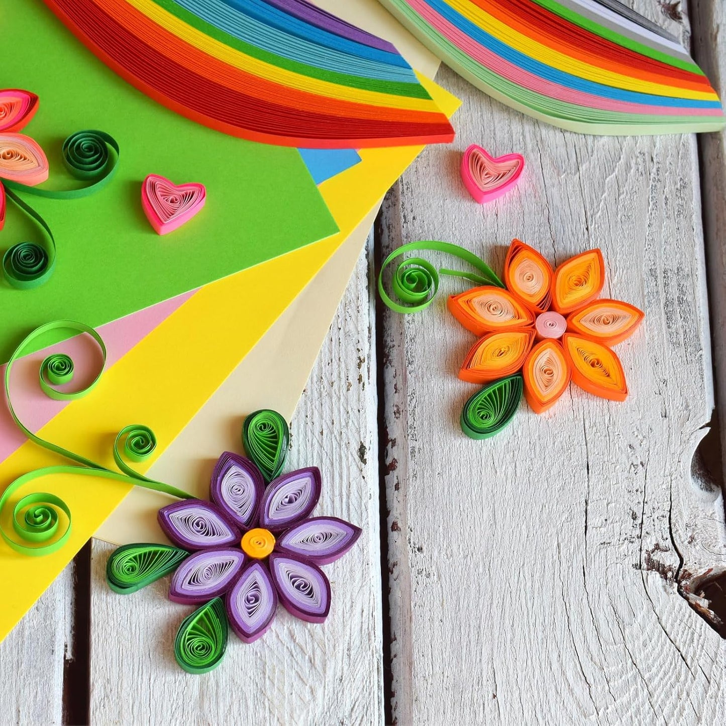 PATIKIL Quilling Strips Paper 600pcs 5mm 39cm Origami Paper Quilling Kits for Art DIY Hand Craft Christmas, Green