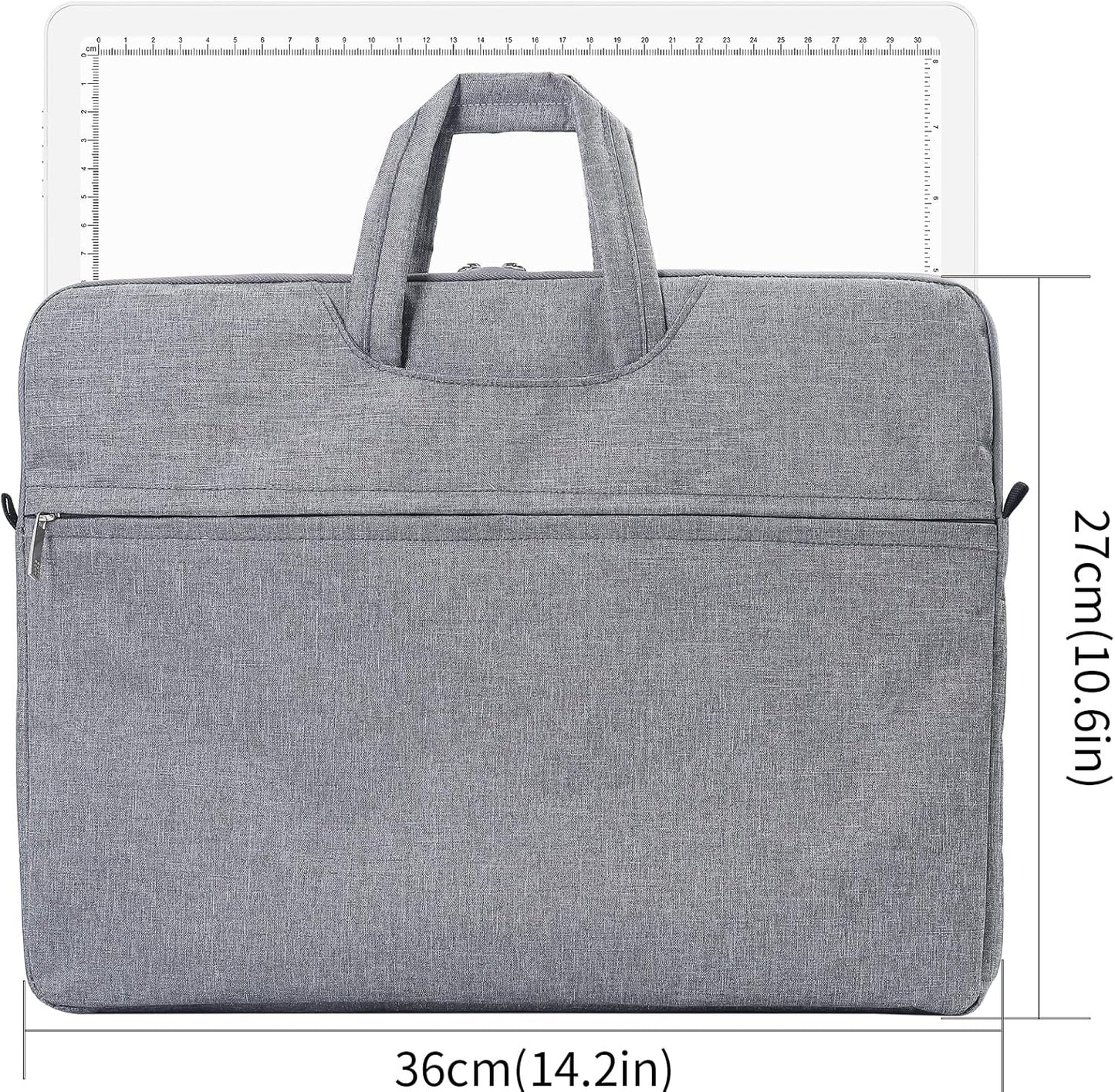 Elice Magnetic A4 Light Board with Bag for Diamond Painting, Tracing LED Light Box with Side Buttons, Super Bright Diamond Art Light Pad, Light Table for Drawing, Sketching, Weeding Vinyl - White