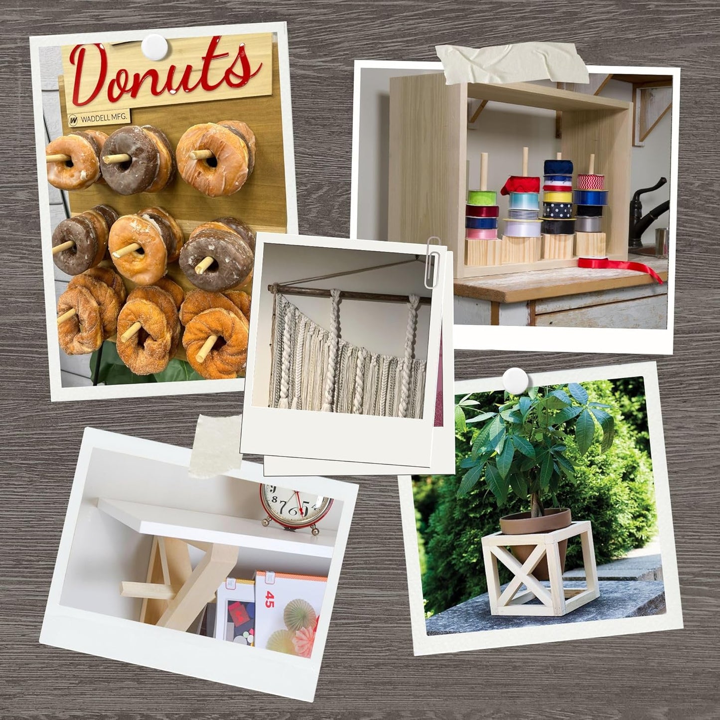 Birch Round Dowels (5/8" x 36", Pack of 15) | Variety of Diameters & Wood Species | Unfinished Wooden Dowel Rods for Crafts & DIY Home Projects | Curtain Rod, Macrame Supplies, Moulding Trim, Flagpole