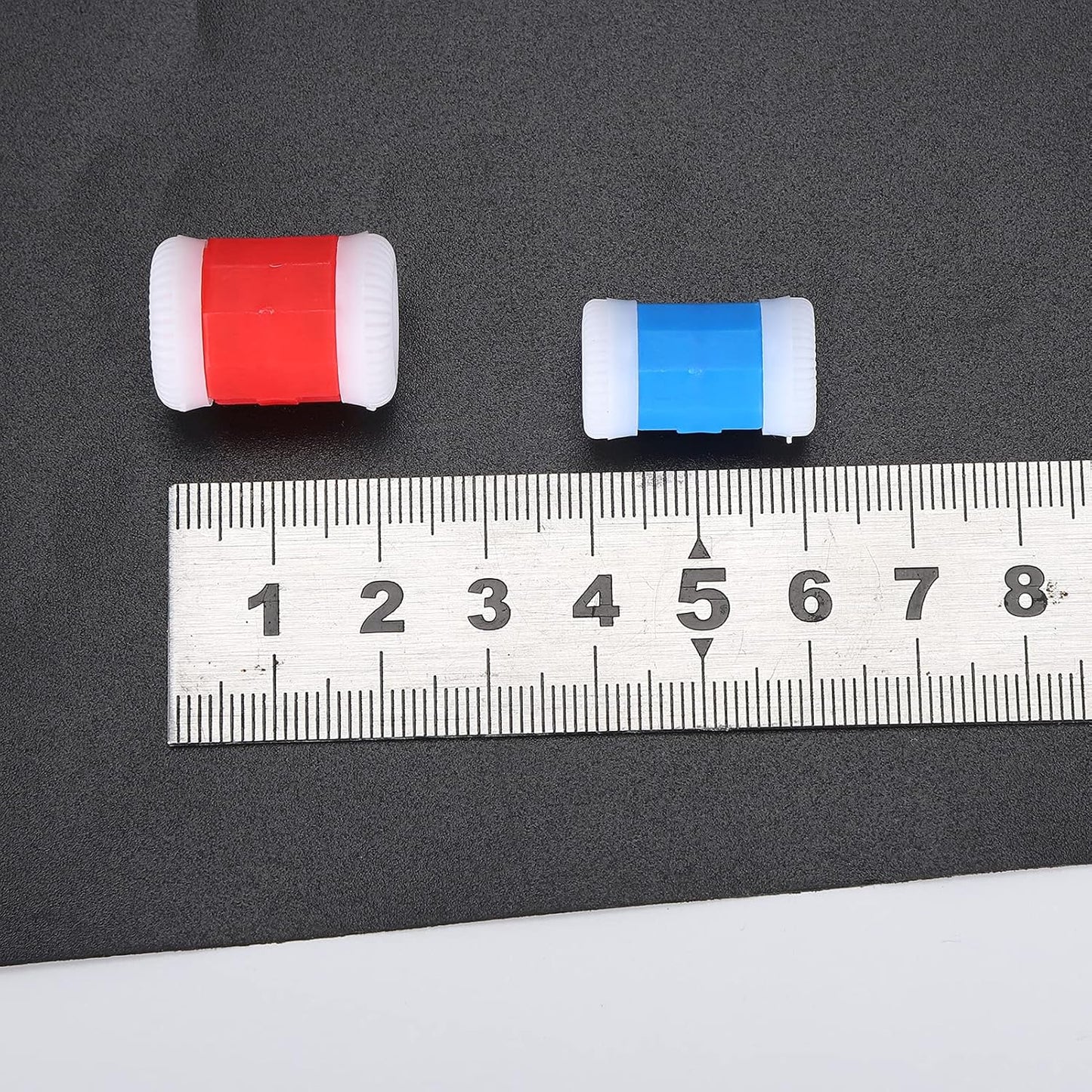 Plastic Knit Counter Knitting Crochet Stitch Marker Row Ring Sewing Tool Craft Accessories Two Color(Two Set)