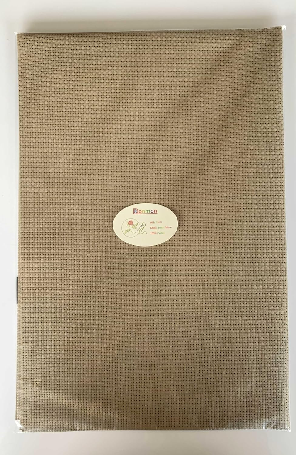 Aida Cloth 11 Count Cross Stitch Fabric,19×28inch (11CT,Tan)