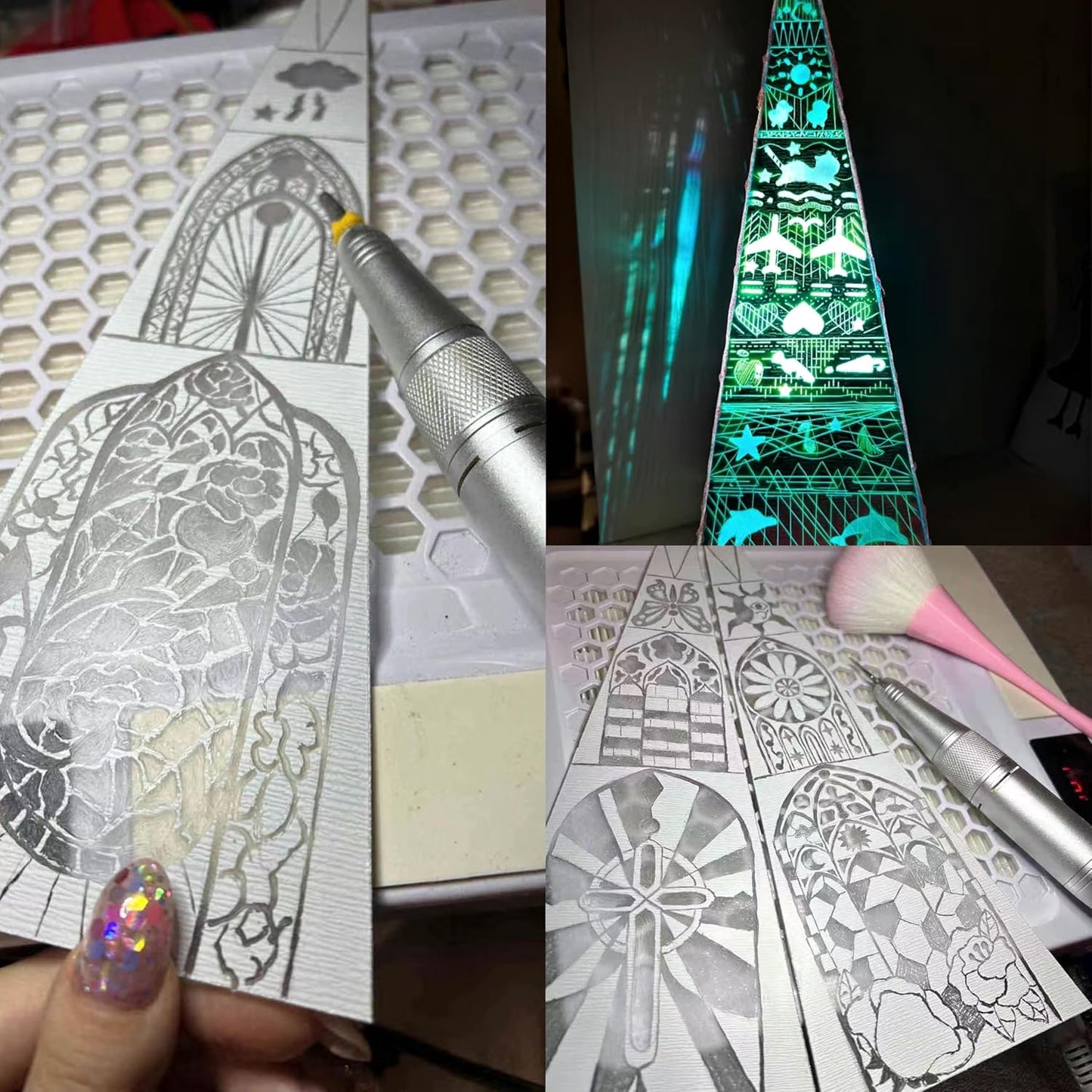 DIY Kaleidoscope Sun Catcher Kaleidoscope kit Mini Cube Prism Kaleidoscope for Adults Parent-Child Handmade Activity Couple Girlfriend Holiday Surprise Birthday DIY Gift