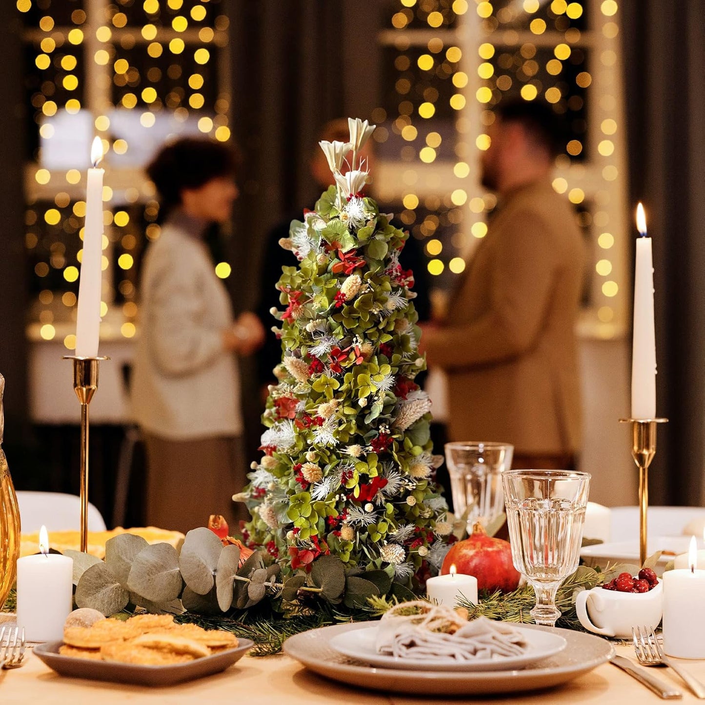 Max Shape Floral Foam Tree Cones for Christmas DIY Crafts, Large Size 12.5 x 3.9 Inche Green,Wet Floral Foam Flower Arrangement Kits for Xmas Party Decor Wedding,Birthday,PartyTable Decor (Green)