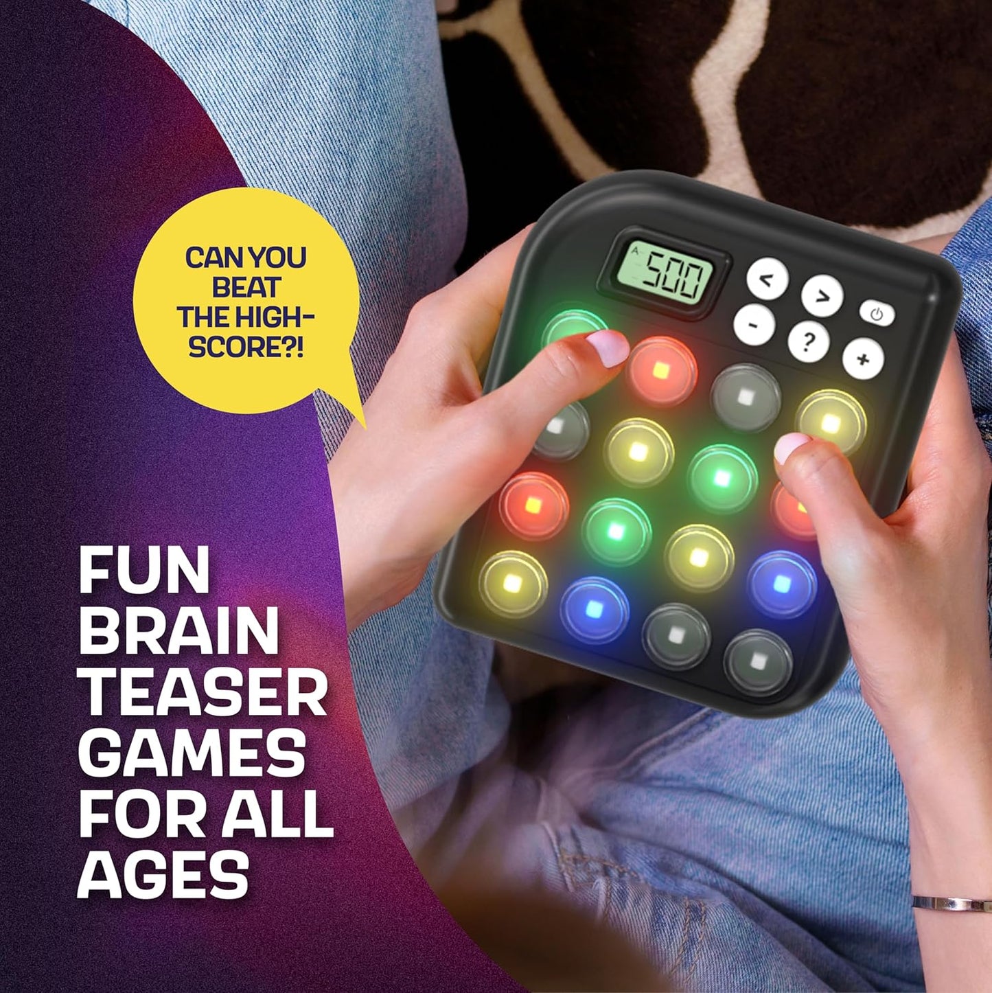 Croove Brain Teasers & Memory Game, 6 Fun Games for Kids, Cool Stocking Stuffers Toys, Unique for Teens, Best Activities for Boy, Gift Ideas for Boys & Girls Ages 6-8 9 10 11+ Year Old