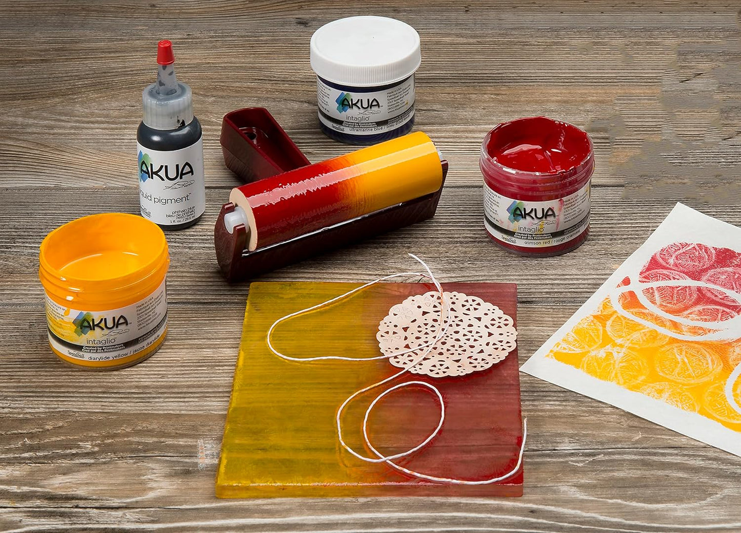 Speedball Gel Printing Plate, 12” x 12” for Monoprinting, Printmaking, Press, Arts & Crafts