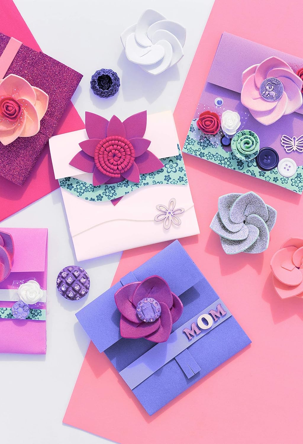 Better Office Products White EVA Foam Sheets, 30 Pack, 2mm Thick, 9 x 12 Inch, White Color, for Arts and Crafts, 30 Sheets Bulk Pack