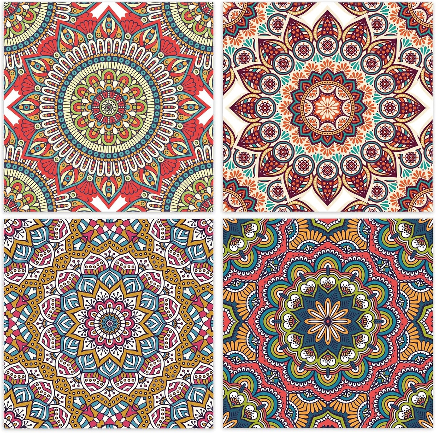 48 Sheets 24 Designs Scrapbook Paper Pad, 6"×6" Single-Sided Decopodge Craft Cardstock Paper,Scrapbooking DIY Decorative Background Cardmaking Supplies.Datura&Flowers