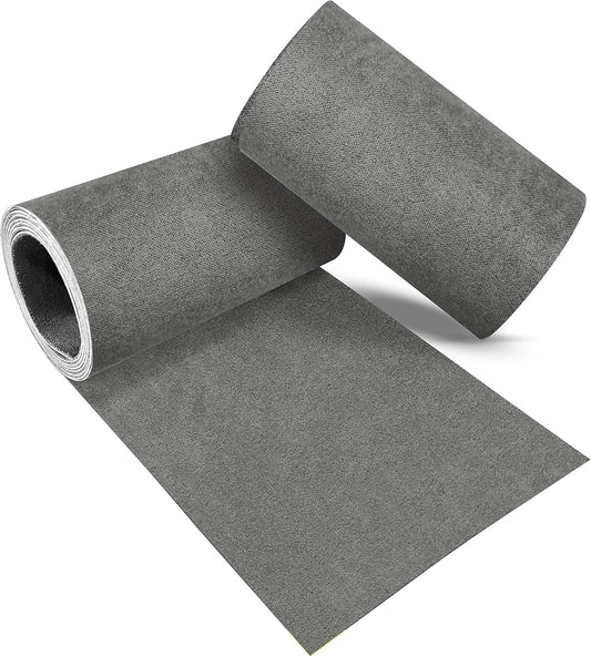 Velvet Repair Patch, Self-Adhesive Flannel Fabric Patch, Multi Colors, Microfiber Patch，Can be Used to Patch Sofas, Car Seats, Handbags, Jacket Holes and Tears (Greenish Grey)