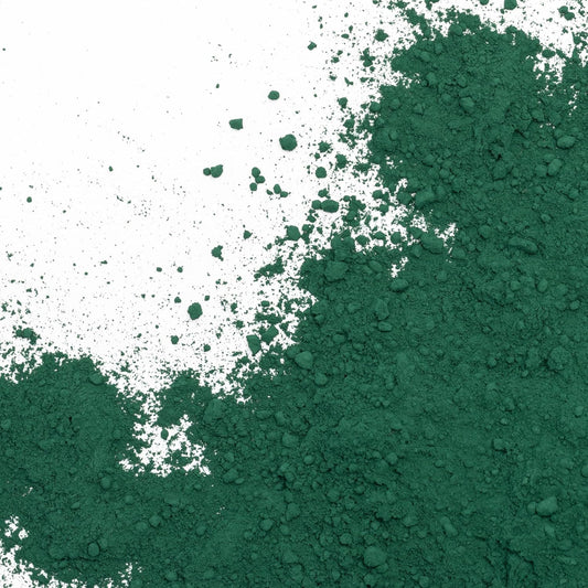 GOODTAKE Iron Oxide Powder, Green Concrete Color Pigment, Green Grout Colorant, Color Dye for Cement, Concrete, Clay, Pastel, Mortar, Grout, Mix DIY, Epoxy Resin (Green, 4 oz)