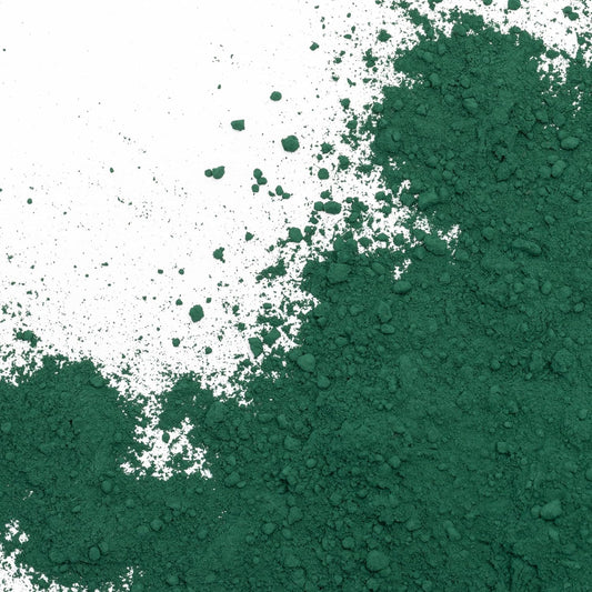 GOODTAKE Iron Oxide Powder, Green Concrete Color Pigment, Color Dye for Cement, Concrete, Clay, Pastel, Mortar, Grout, Mix DIY, Epoxy Resin (12 oz)
