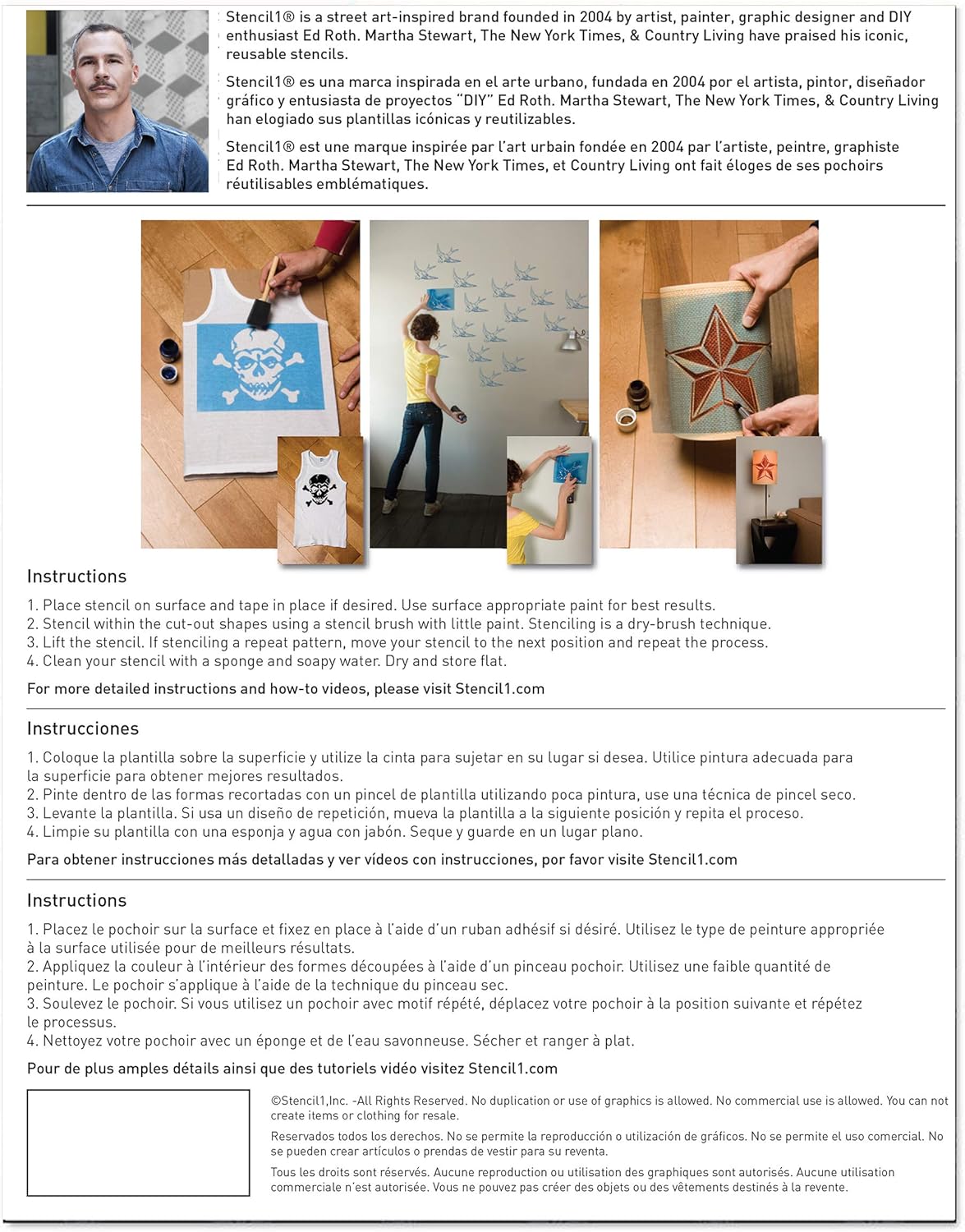 Halloween Monsters 5 Pack Stencil Set, Pumpkin Stencils, Halloween Motifs, Includes Dracula, Frankenstein, Bride, Werewolf, Mummy, Each Measure 5.75 x 6