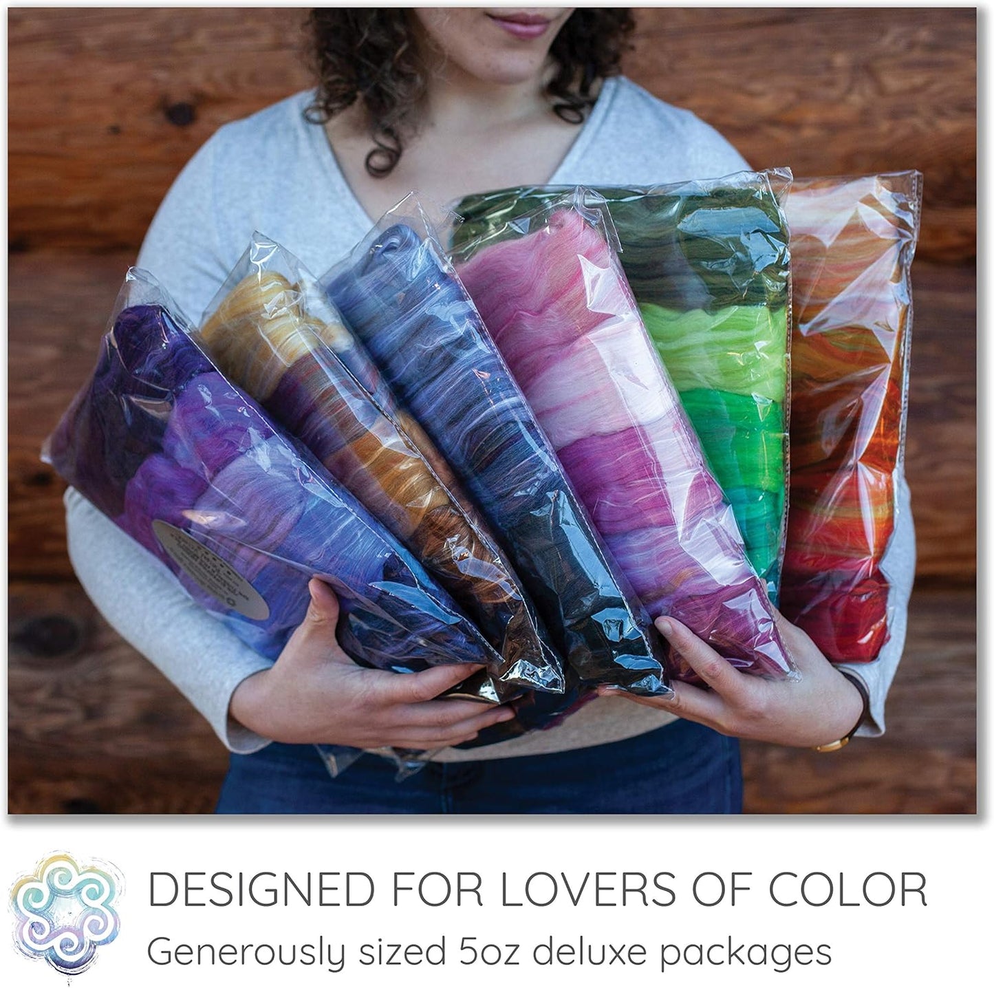 Merino Silk Luxe Tonal Designer Blend. Superfine Merino, Mulberry, Tussah Silk. Top Roving for Spinning or Felting. Royal Velvet 5oz