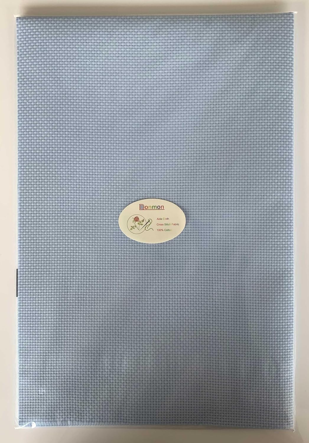 Aida Cloth 11 Count Cross Stitch Fabric,19×28inch (11CT,Sky Blue)