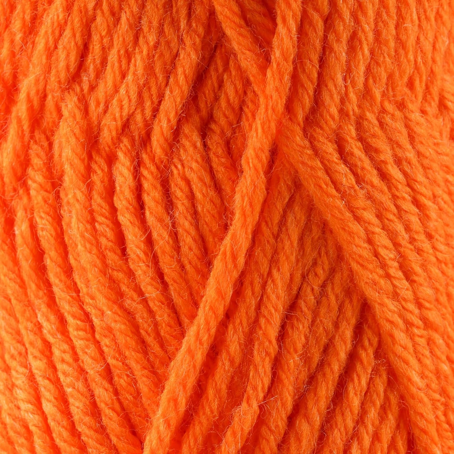 3 Skeins of Sensy Roving Yarn, 3.5 oz, 132 Yards, Gauge 5 Bulky (Pumpkin)
