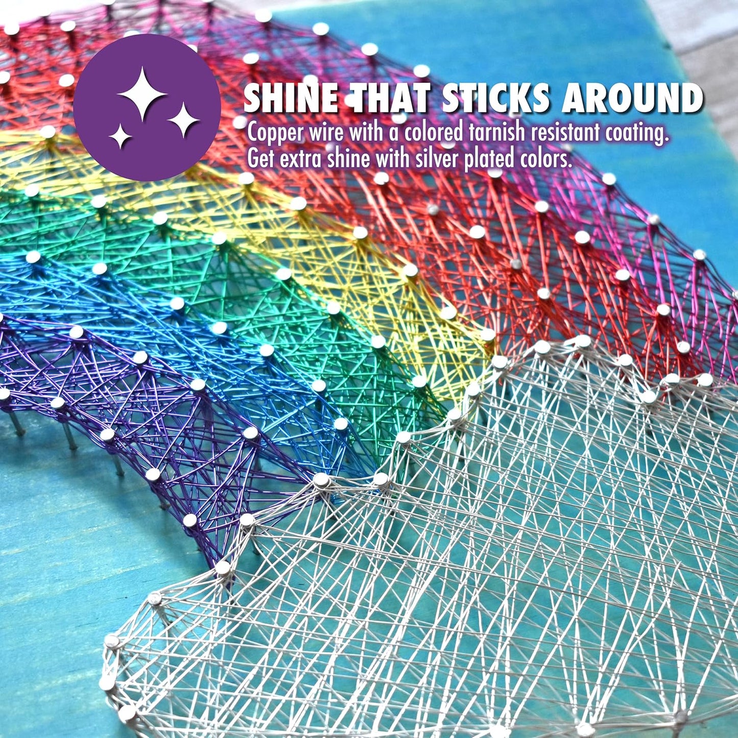 Artistic Wire, 26 Gauge Tarnish Resistant Colored Copper Craft Wire, Natural, 30 yd