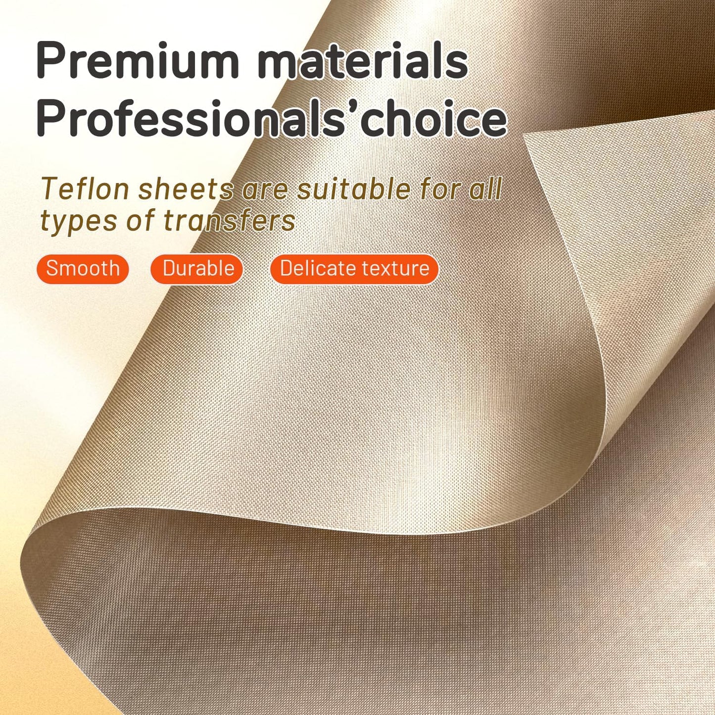 TransOurDream 4 Pack PTFE Teflon Sheets Size L16 x 20" for Auto Heat Press Heat Transfer Paper and Sublimation Paper Reusable Heat Resistant Non stick