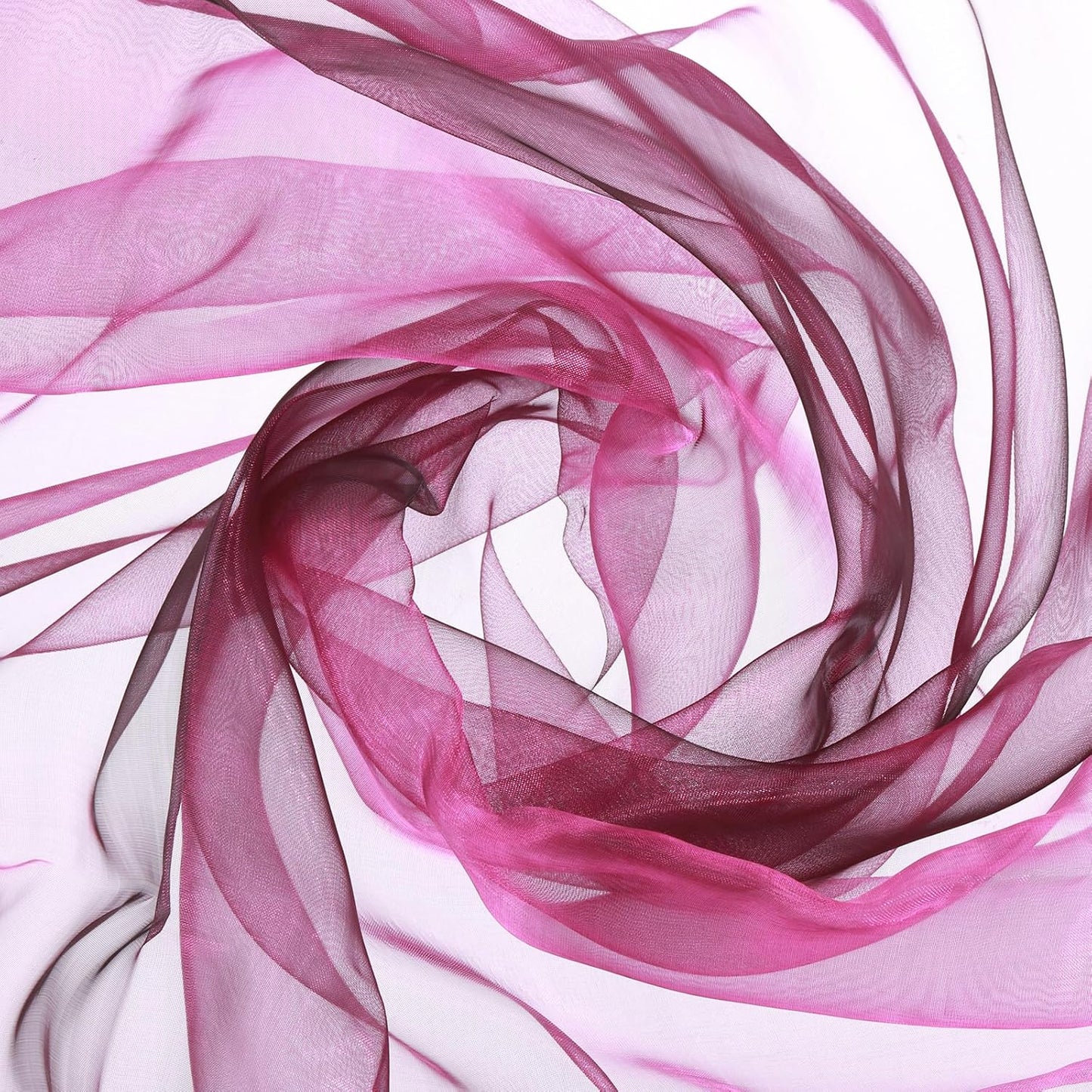 MECCANIXITY Iridescent Sheer Organza Fabric, 10 Yards x 59 Inches Solid Holographic Shiny Fabric Organza Cloth for Wedding, Curtains, Costume, Photo Background, Gradient Golden Black