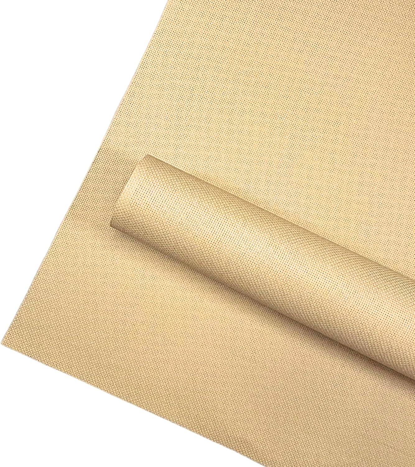 2 Sheets of Wheat 14 Count Aida Cloth – 18 x 18 Inch Pre-Cut Fabric Squares – Cross Stitch Fabric – 100% Cotton – Ideal for Needlework & Embroidery – The Knotty Unicorn